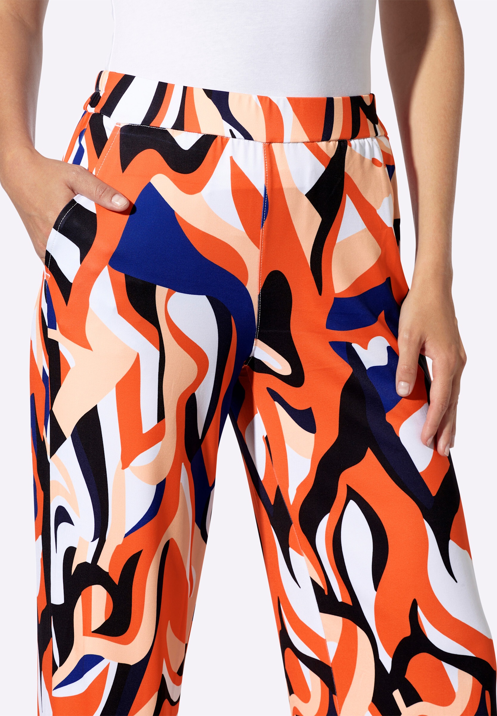 heine Schlupfhose »Jersey-Hose Jerseyhose mit fließendem Fall«