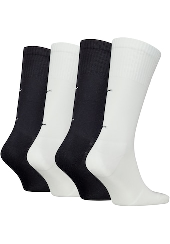 Sportsocken »CKJ MEN SOCKS LOGO«, (Packung, 4 Paar)