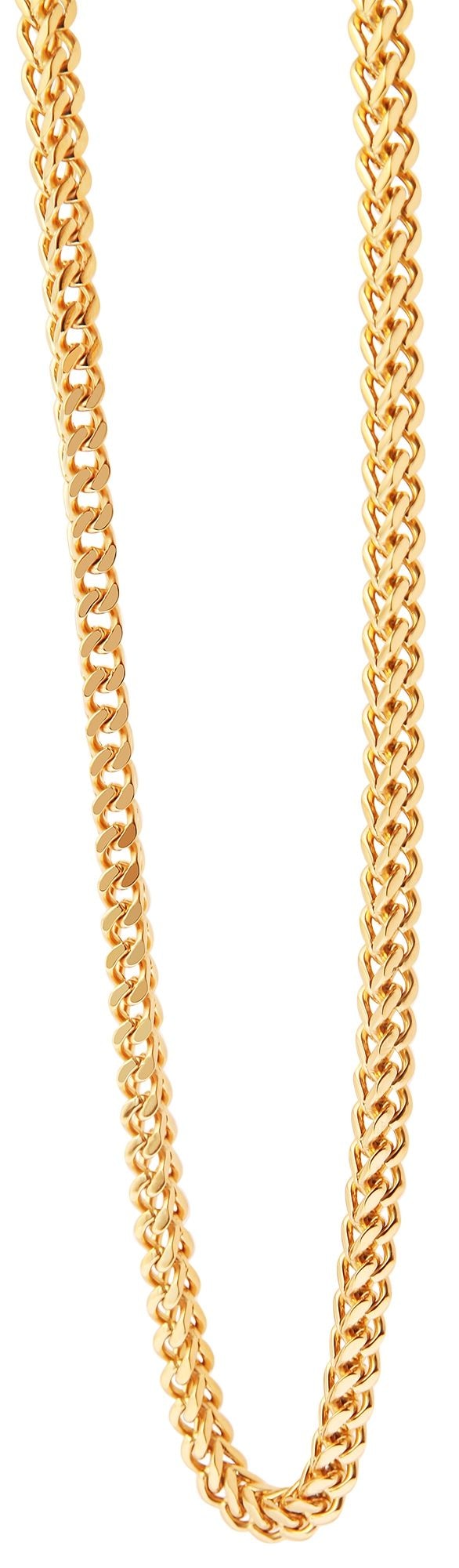 Adelia´s Gliederkette »Unisex Halskette aus Edelstahl 50 cm«