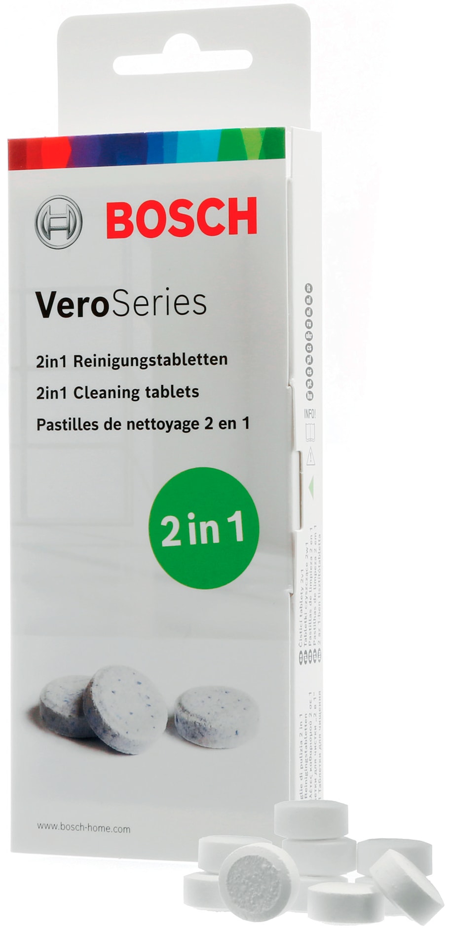 BOSCH Reinigungstabletten »TCZ8001A«, (für Bosch Kaffeevollautomaten)