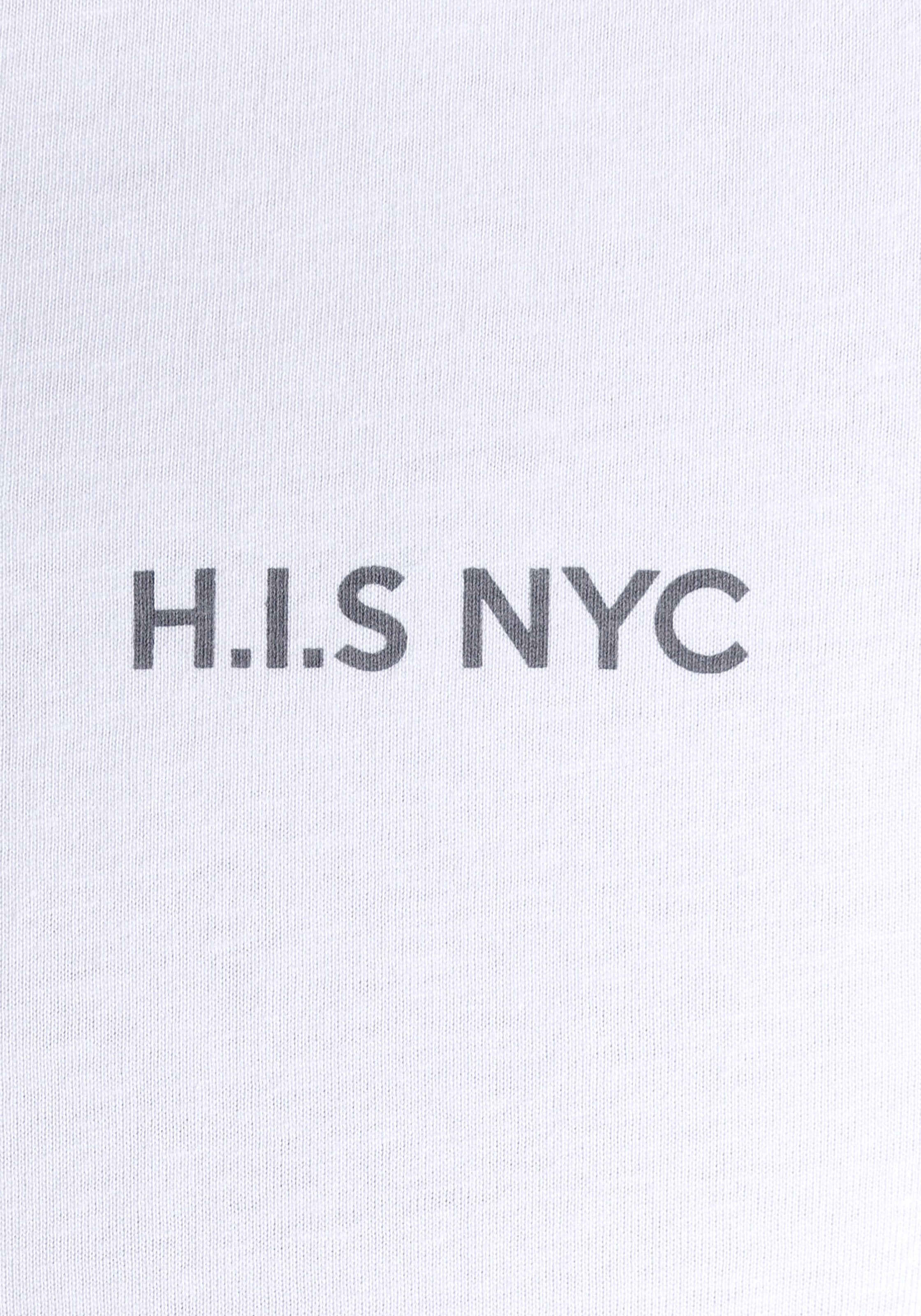 H.I.S V-Shirt, (3-er Pack), Kurzarm, Slim Fit, aus Baumwolle