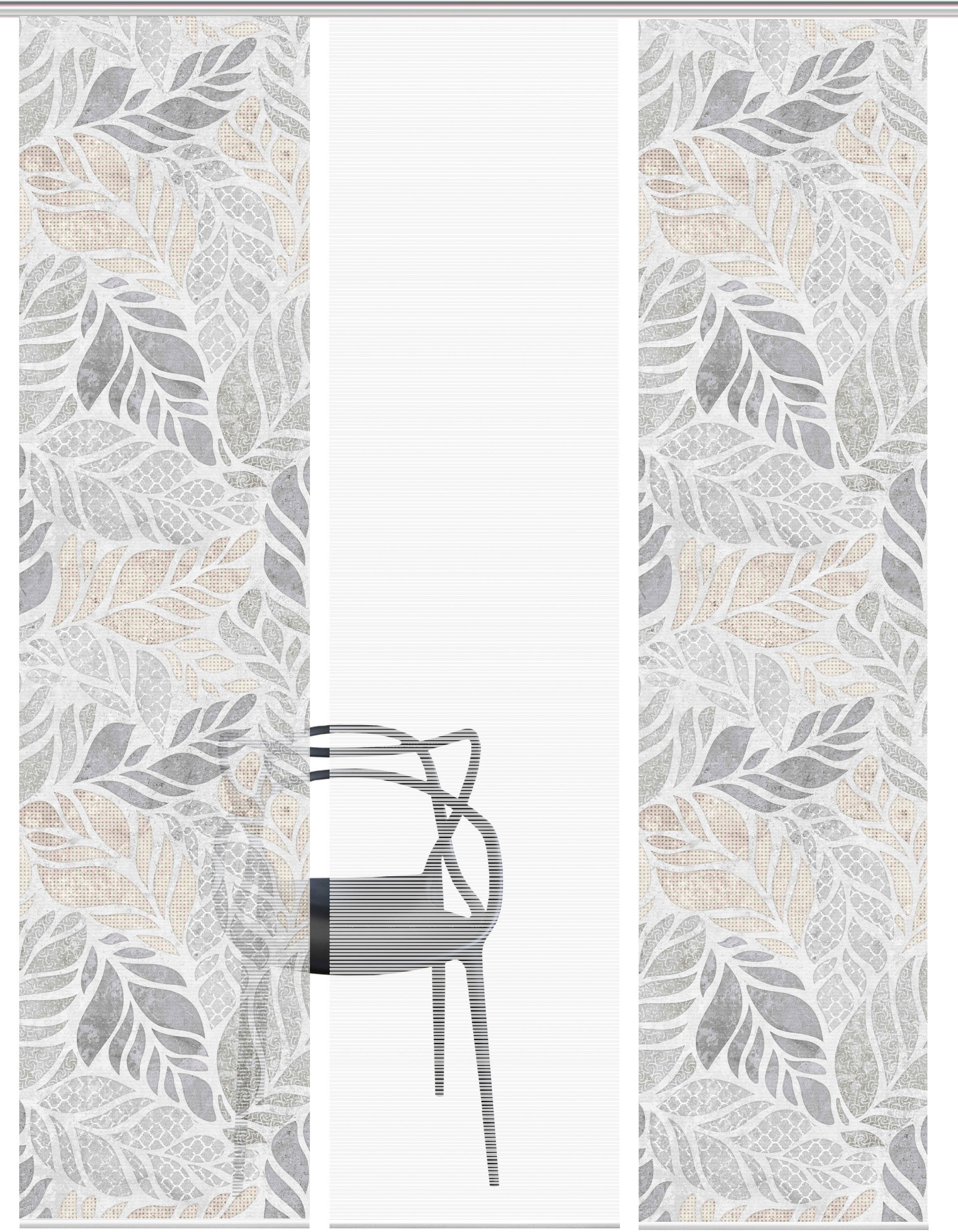 Vision S Schiebegardine »LISIO 3er SET« Paneelwagen 3 Stk. tlg. Schiebevorhang Digidruck 3er Set LISIO