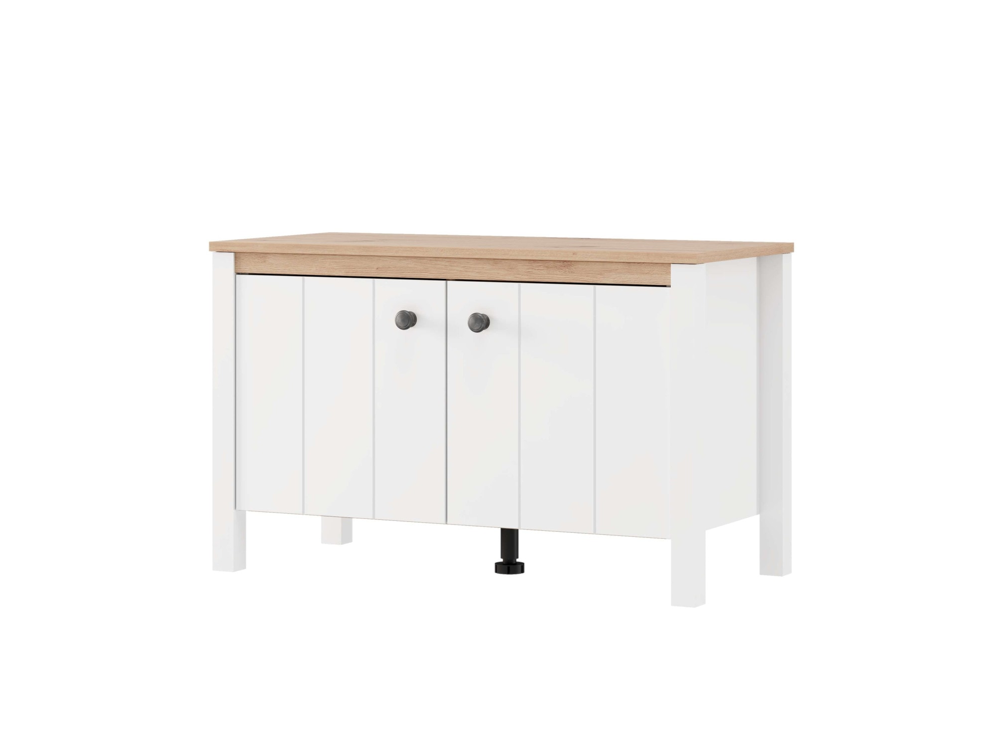 Home affaire Schuhbank »Bedford, Schuhschrank, Schuhregal, Schuhtruhe, Schuhkommode, Sitzbank« mit zwei Türen (dahinter zwei Fächer)