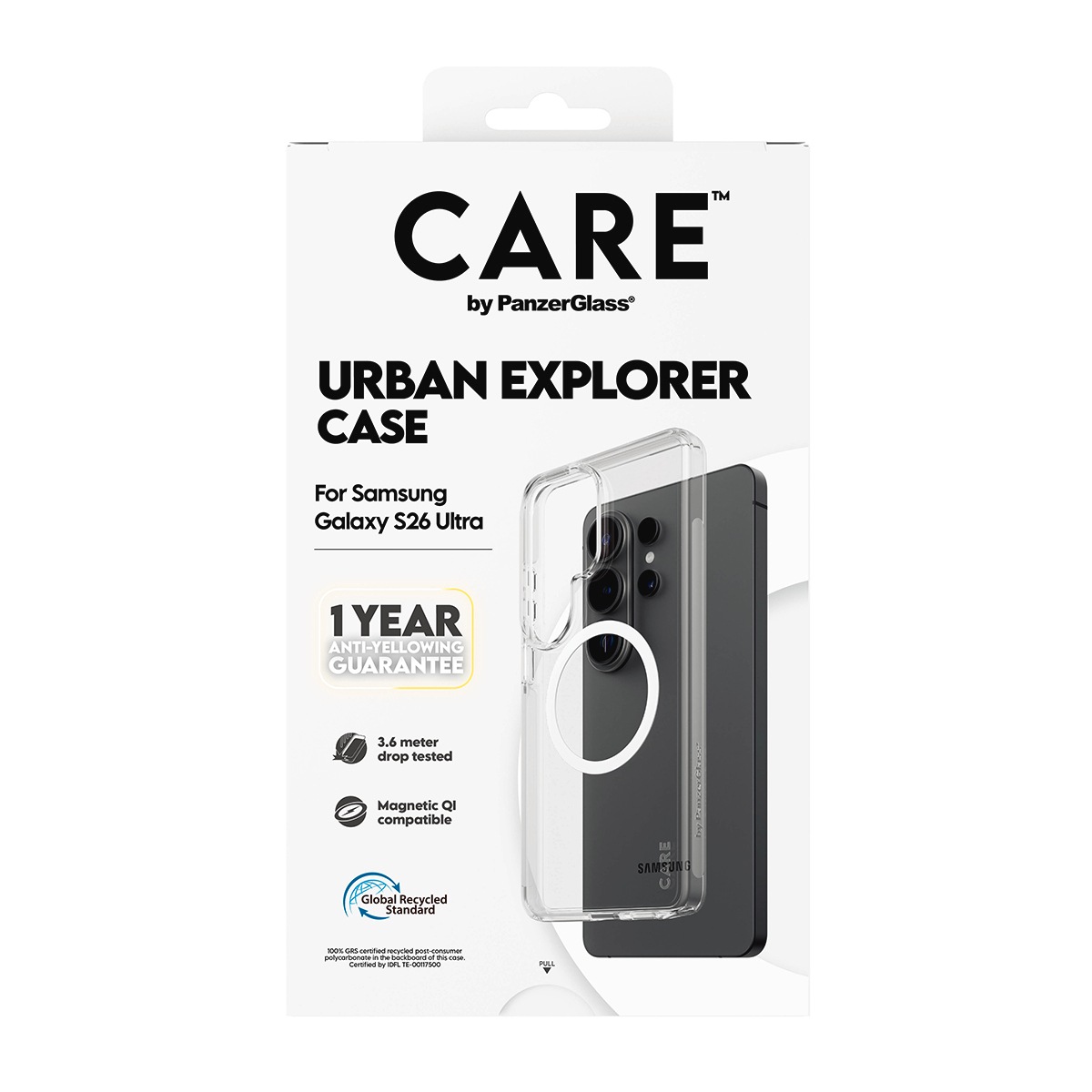 CARE by PanzerGlass Handyhülle »Urban Explorer Case mit Qi für Samsung Galaxy S26 Ultra« Samsung Galaxy S26 Ultra Backcover, Schutzhülle, Handyschutzhülle, Case, Schutzcase, stoßfest