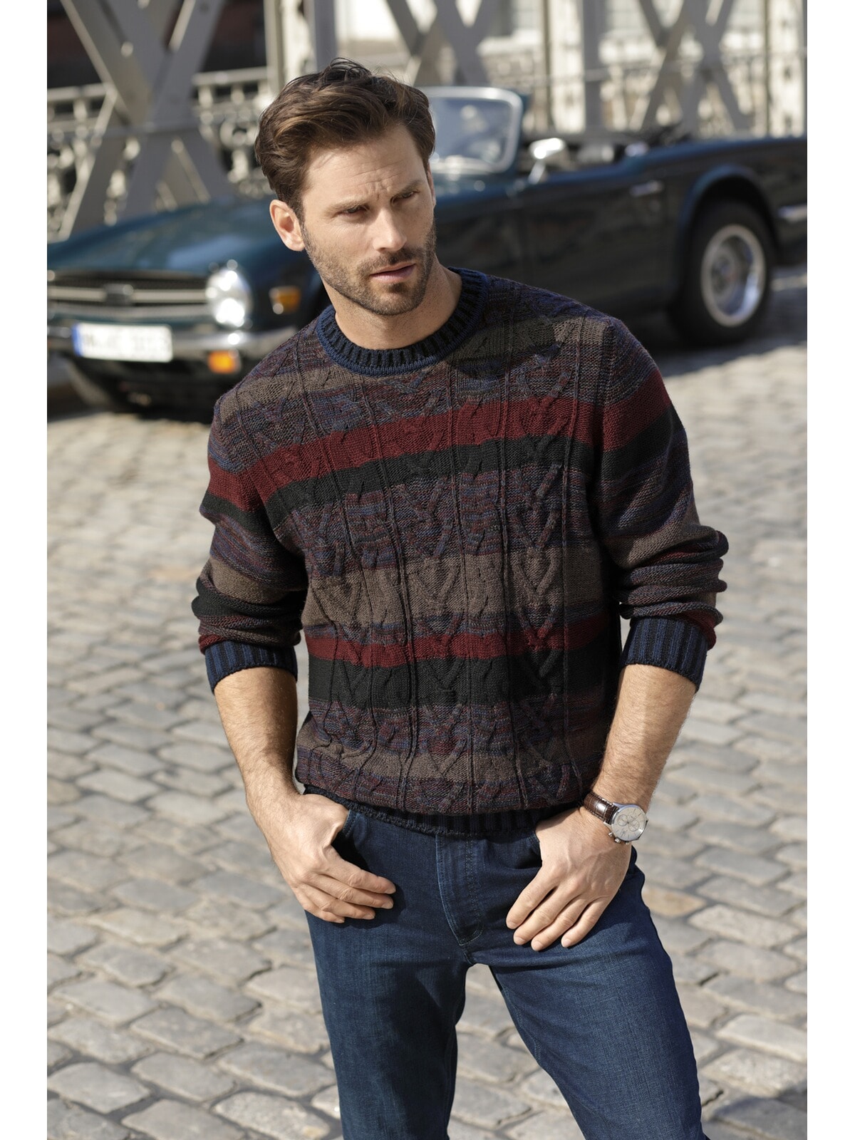 Babista Rundhalspullover »Pullover VELONZA«