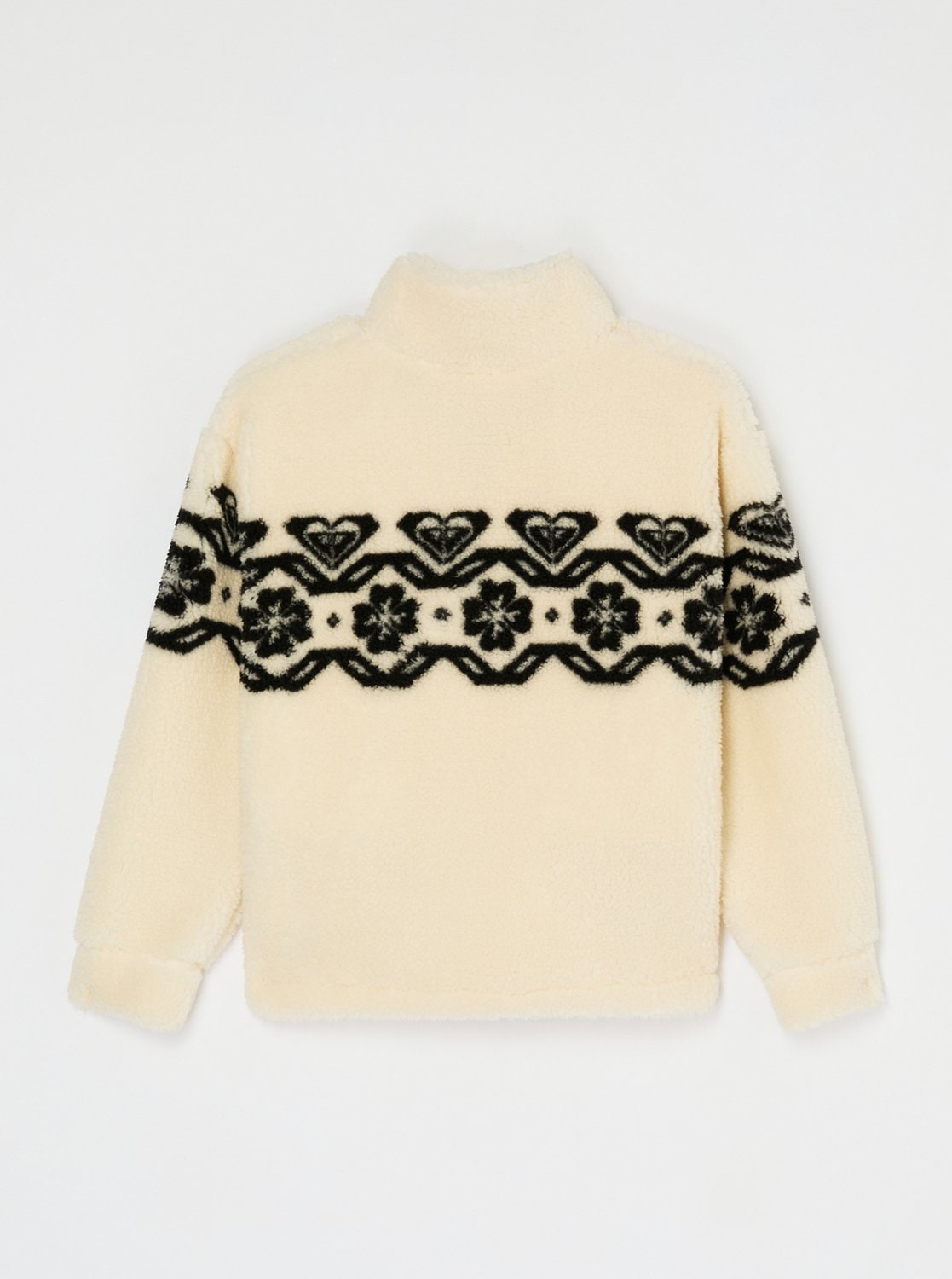 Roxy Rundhalspullover »TREASURE SOUL GIRL« für Kinder, sportlicher Stil, aus Polyester