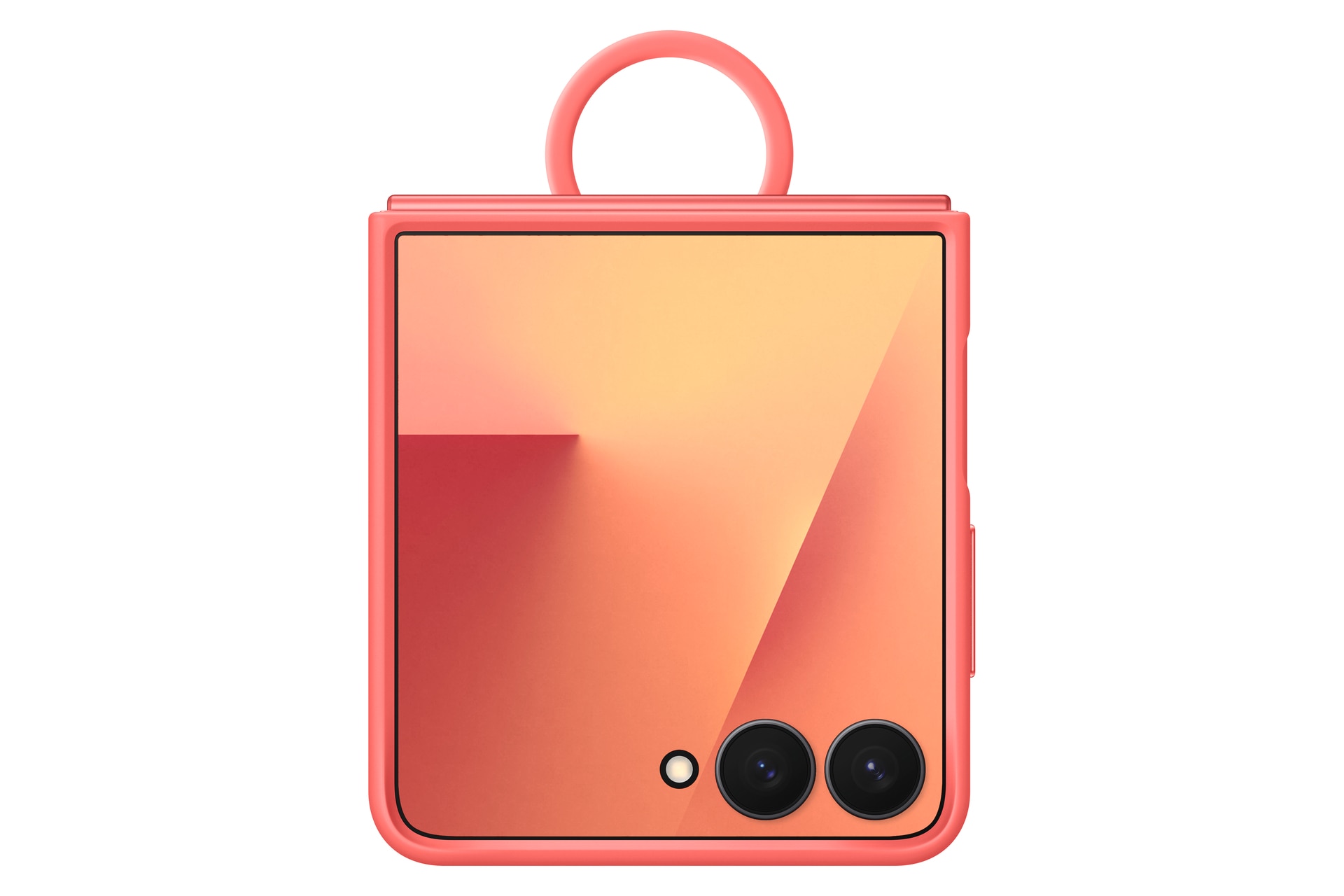 Samsung Handyhülle »Ring Case (Silicone) für Samsung Galaxy Z Flip7«, Samsung Galaxy Z Flip7, Backcover, Schutzhülle, Handyschutzhülle, Case, Schutzcase, stoßfest