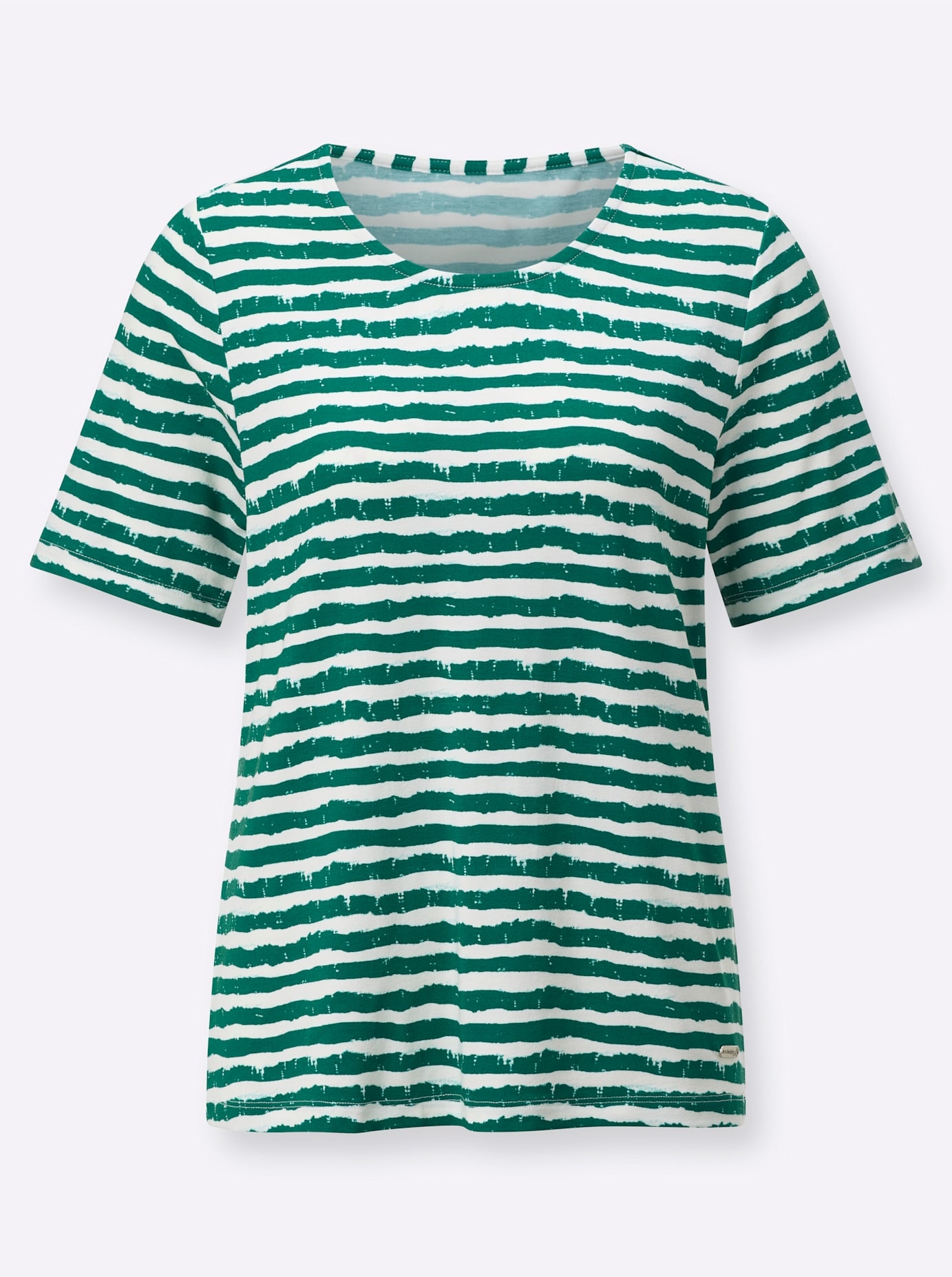 Casual Looks Kurzarmshirt »Ringelshirt«, (1 tlg.)