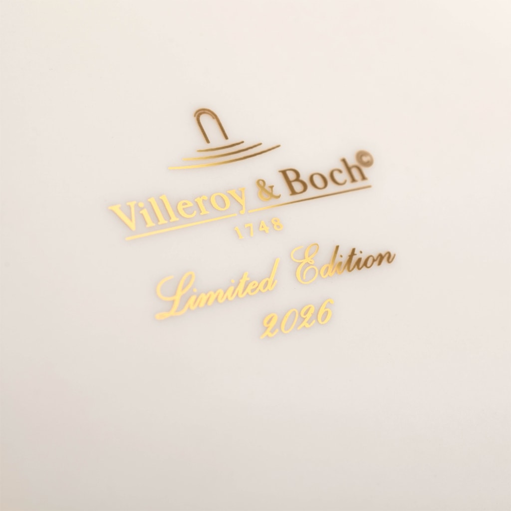 Villeroy & Boch Speiseteller »Jahresteller 2026 Annual Christmas Edition 23,5 cm bunt« handwäsche empfohlen