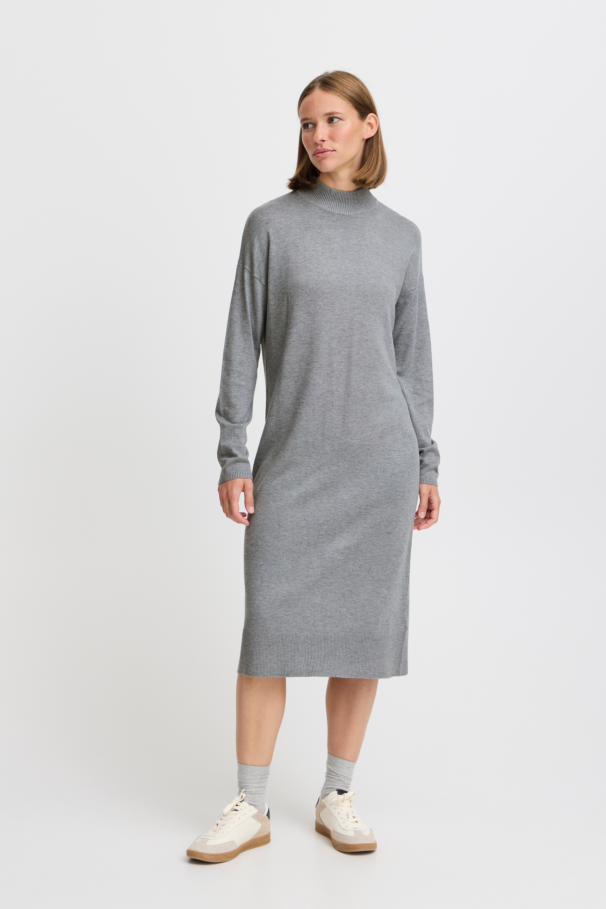 b.young Midikleid »Kleid BYMMORLA«