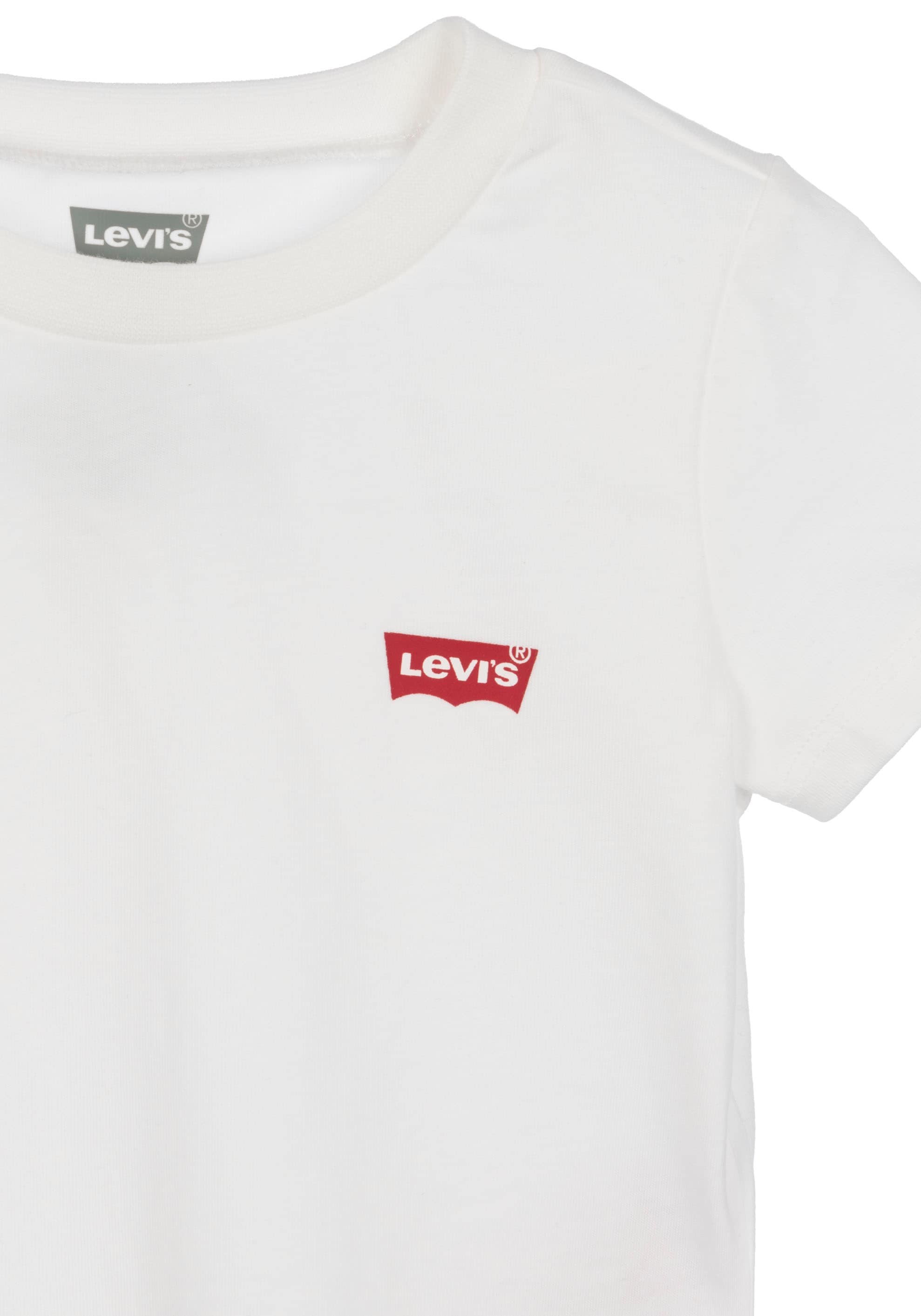 Levi's® Kids Shirt & Shorts, mit Markenlabel