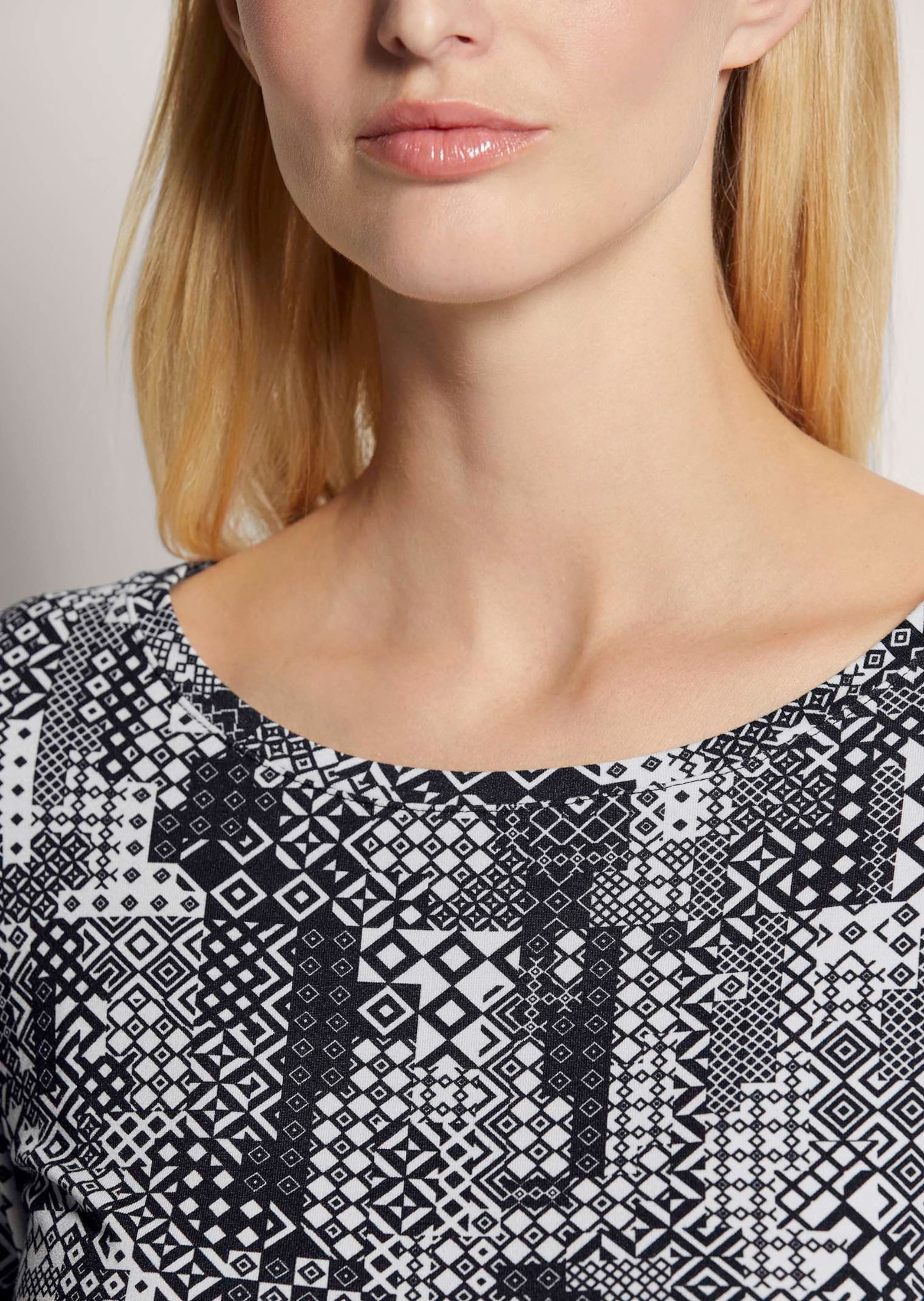MADELEINE 3/4-Arm-Shirt »Shirt Rundhals-Shirt mit 3/4-Ärmeln«