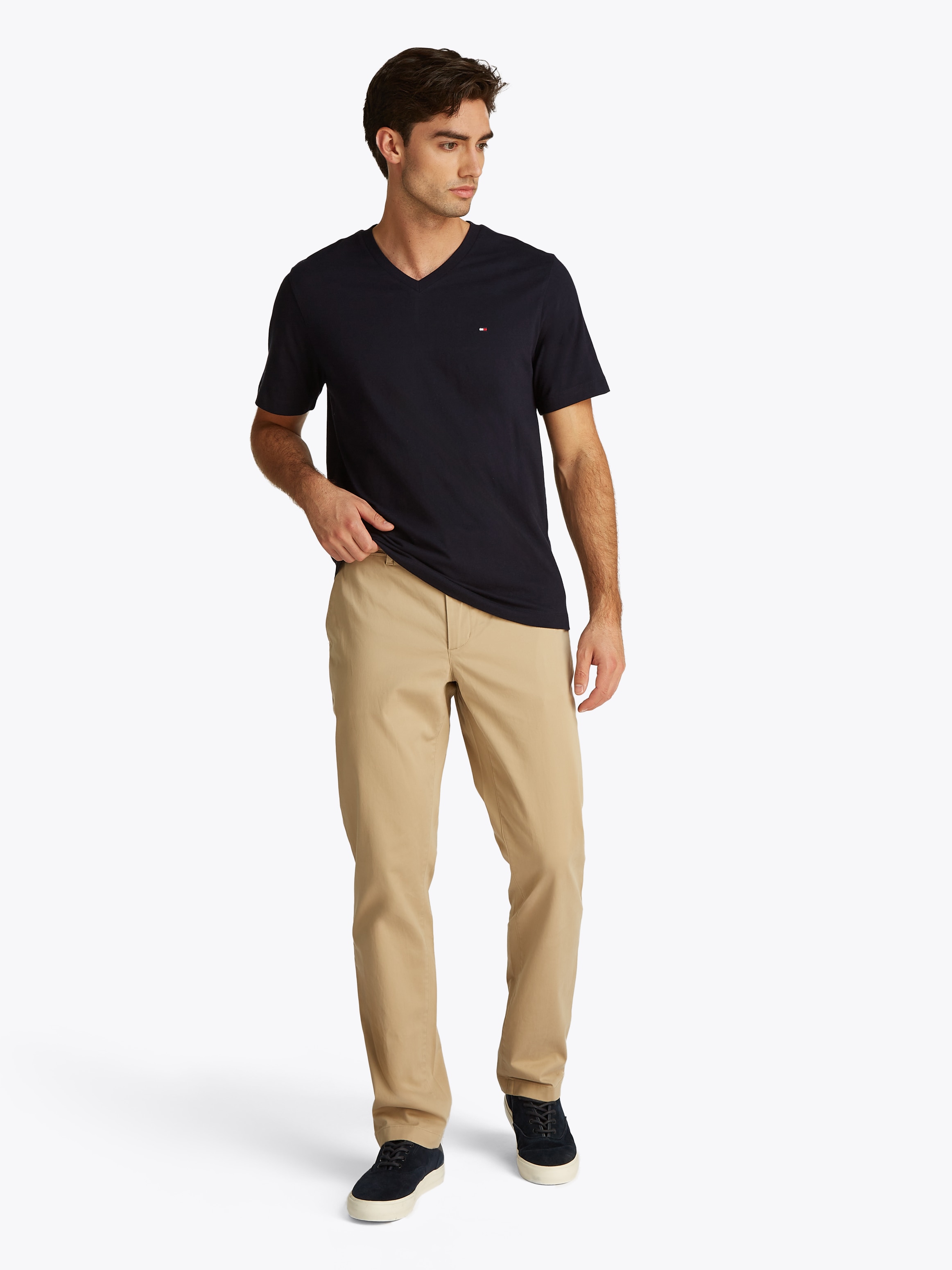 Tommy Hilfiger V-Shirt »ESSENTIAL V-NECK TEE«