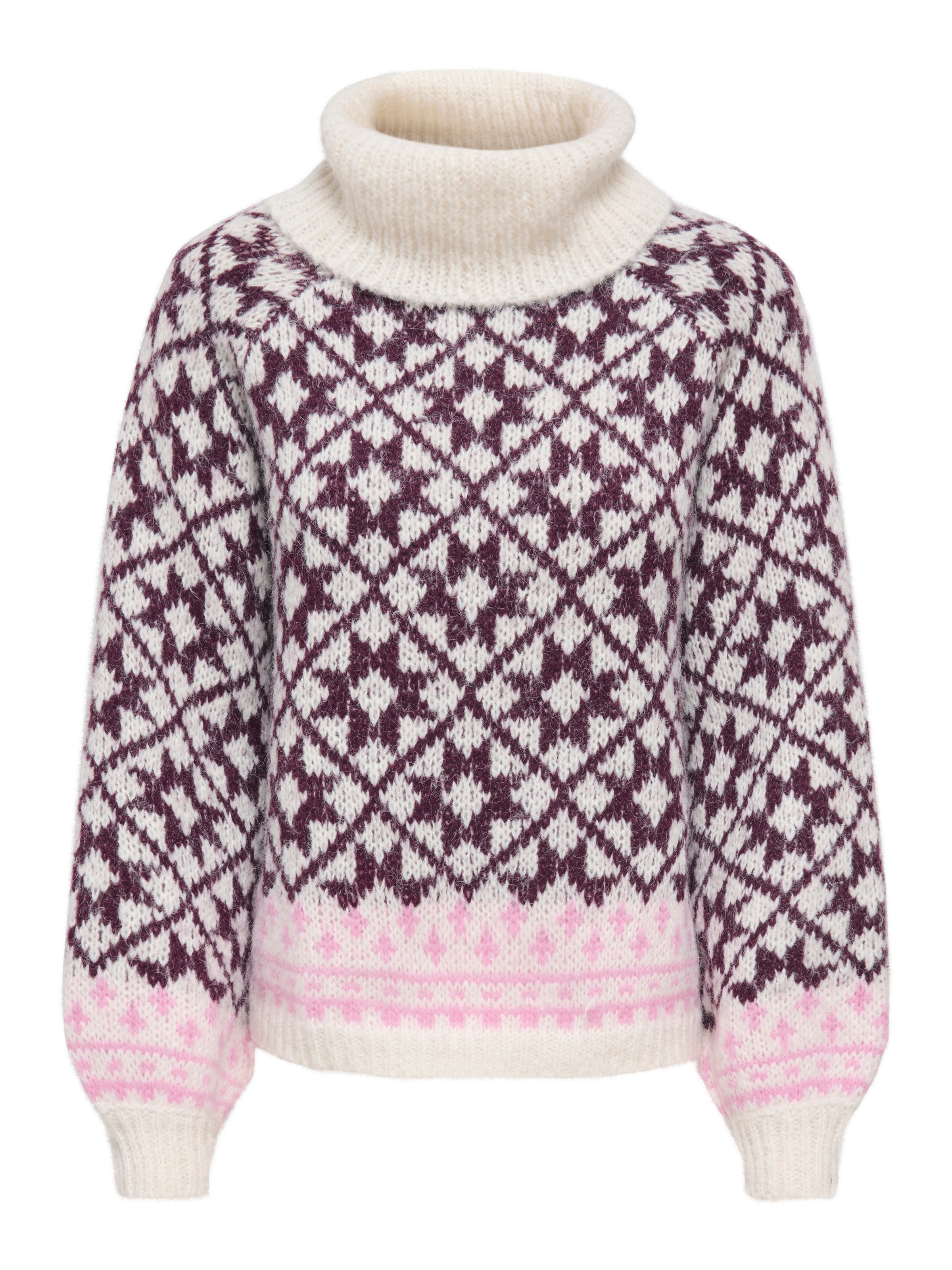ONLY Rollkragenpullover »ONLCARO LS ROLLNECK CC KNT« Kunstfaser, regular fit