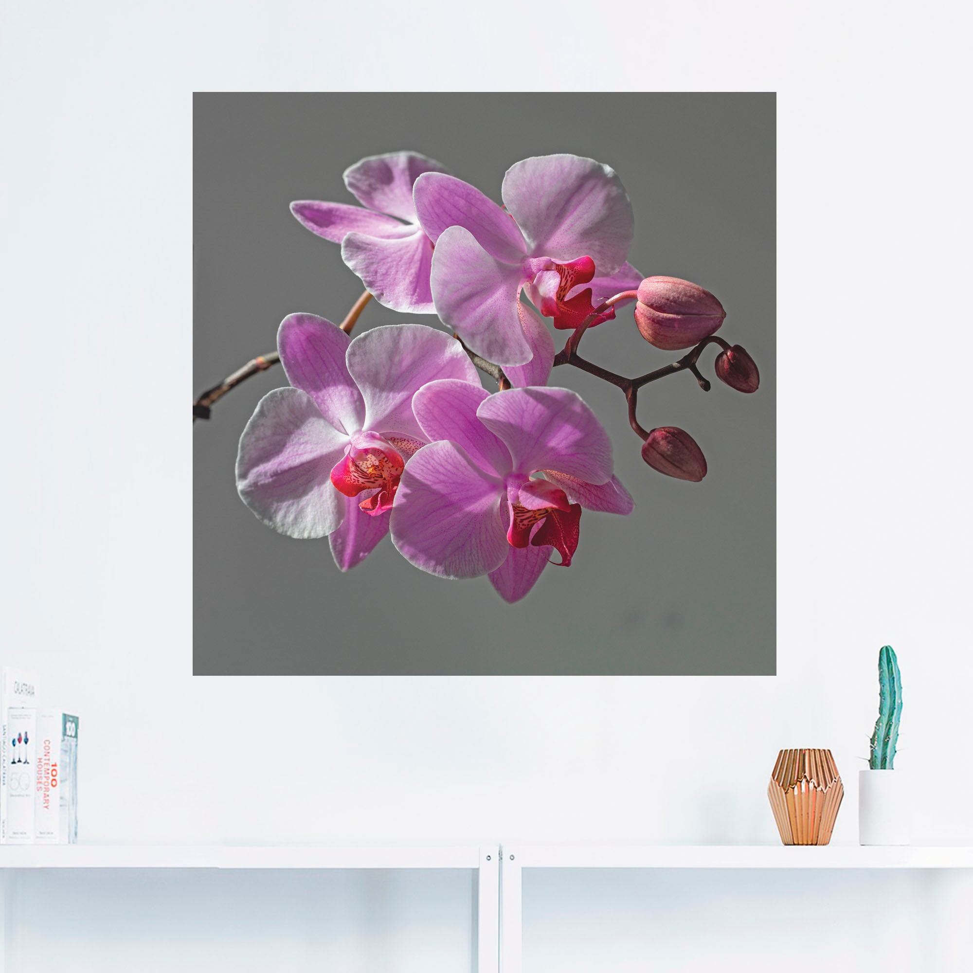 Artland Wandbild »Orchideentraum«, Blumen, (1 St.), als Leinwandbild, Wandaufkleber in verschied. Größen
