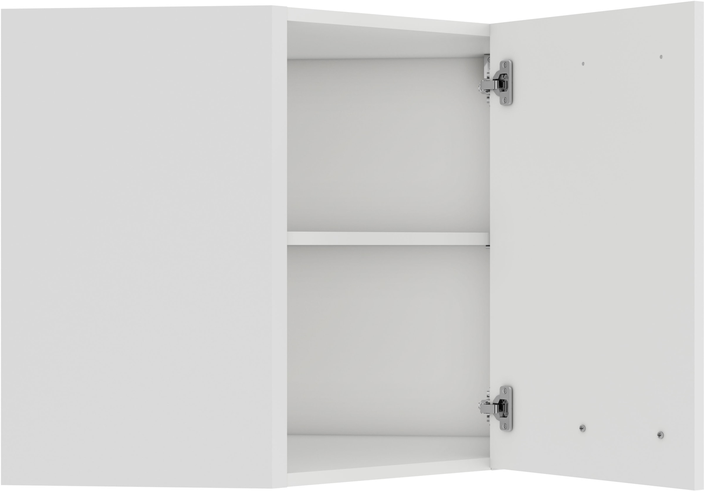 OPTIFIT Eckhängeschrank »Bella« Breite 60 x 60 cm, Türanschlag wechselbar