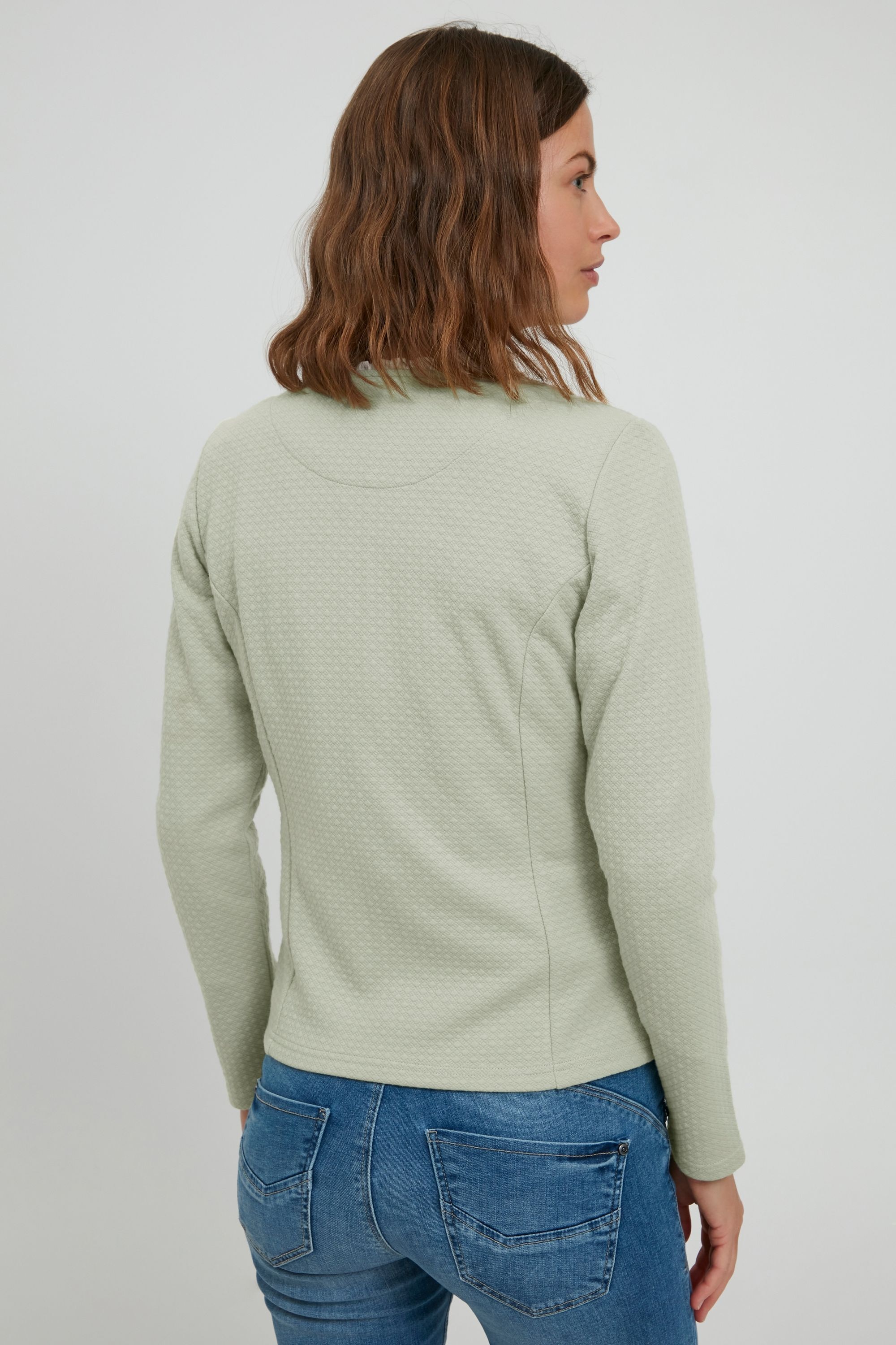 fransa Sweatjacke »Sweatshirtjacke FREmcardi«