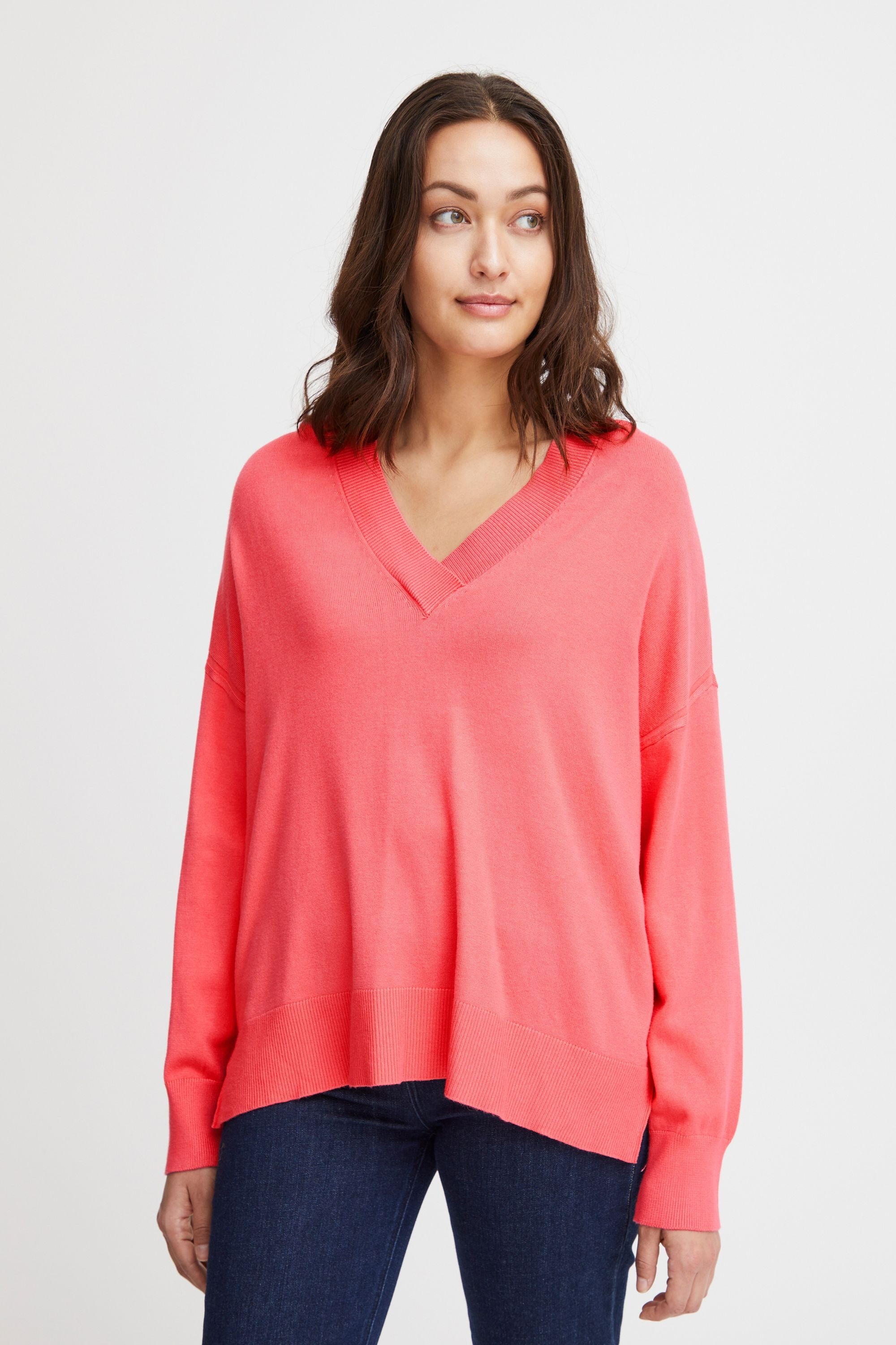 fransa Strickpullover »Strickpullover FRBlume«