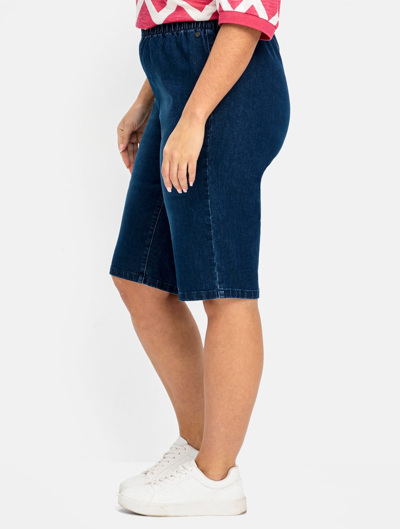 Sheego Jeansbermudas, (1 tlg.)