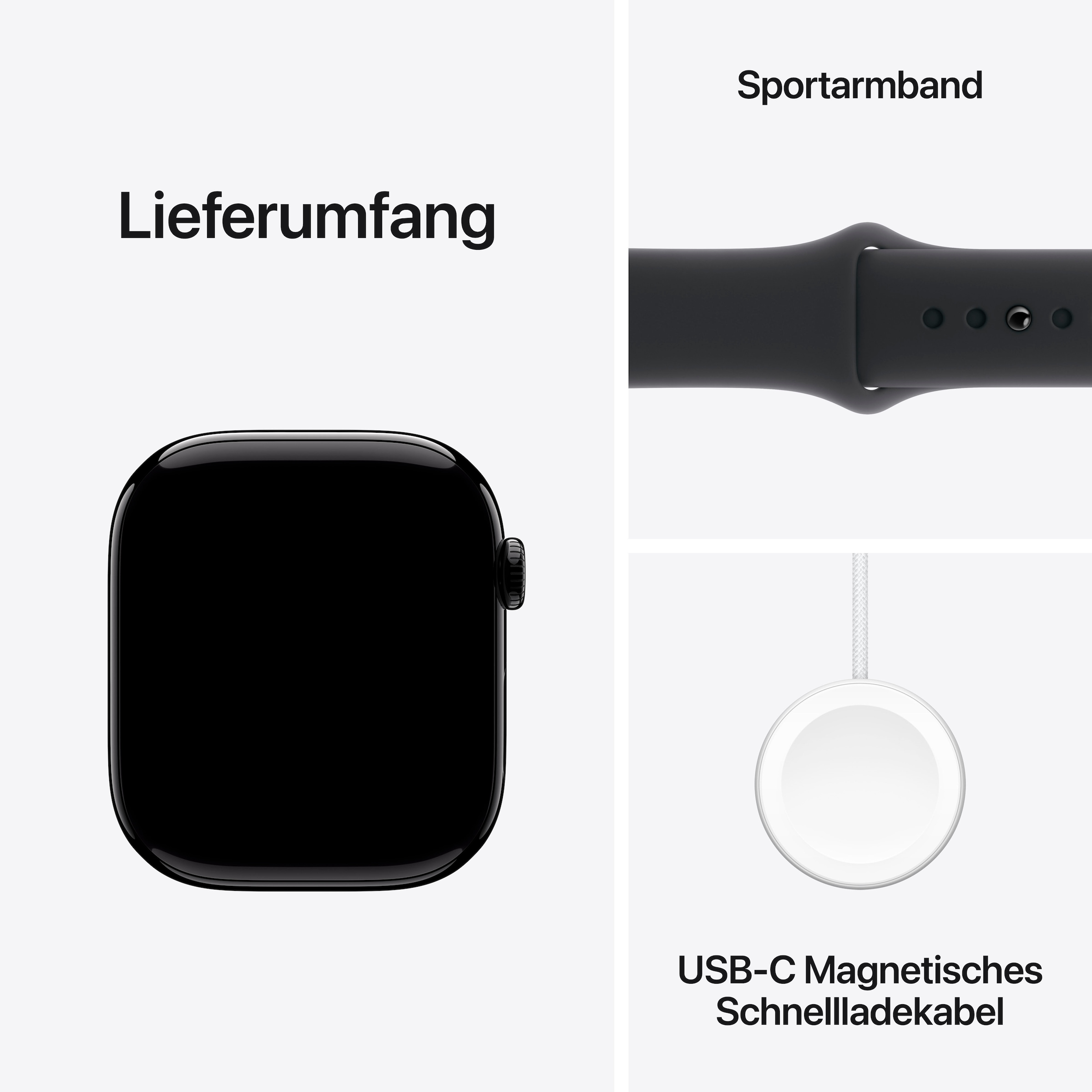 Apple Smartwatch »Watch Series 10 Aluminium«, Watch OS 11,)