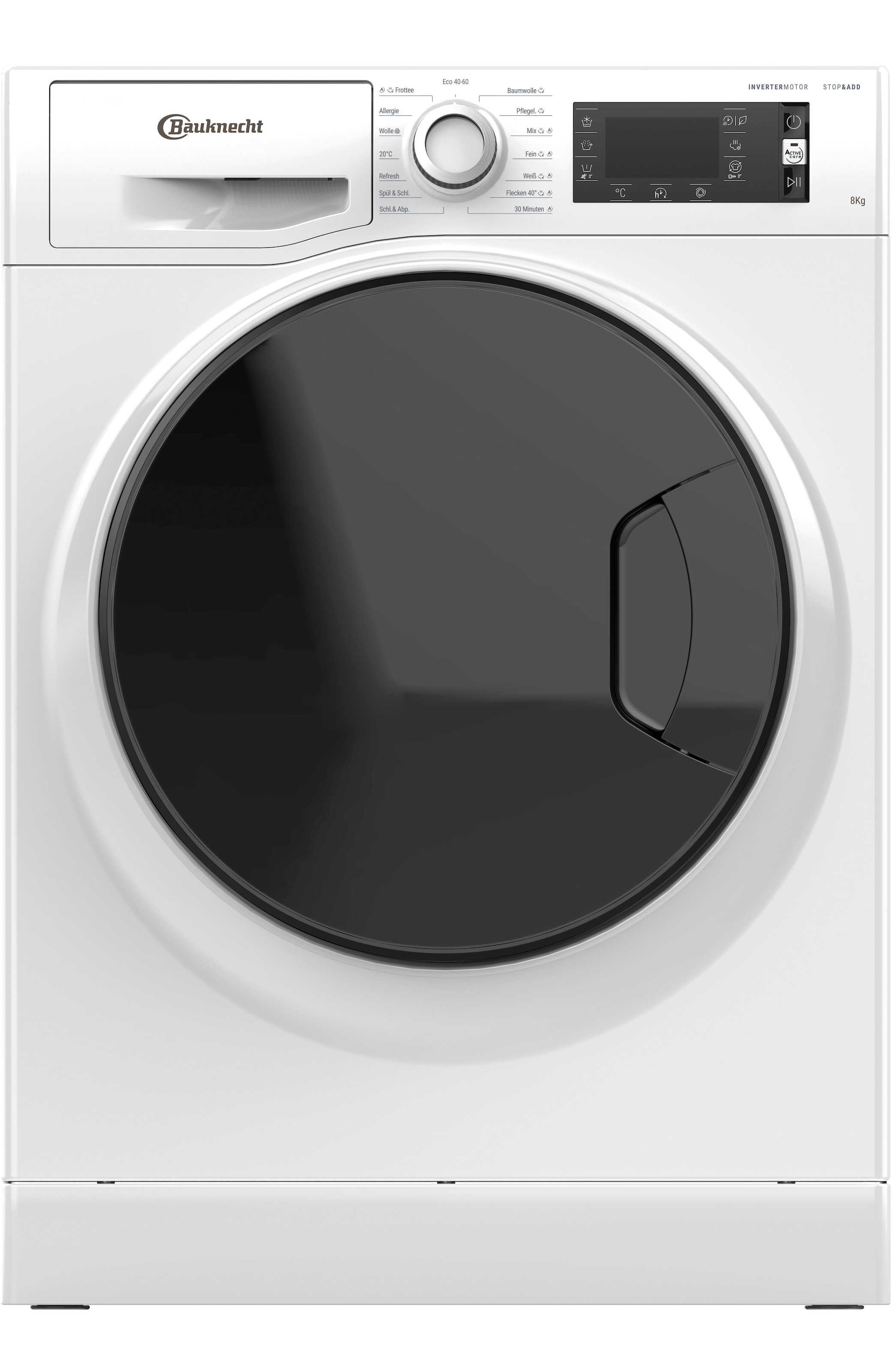 BAUKNECHT Waschmaschine »WM Sense 8AA«, 8 kg, 1400 U/min