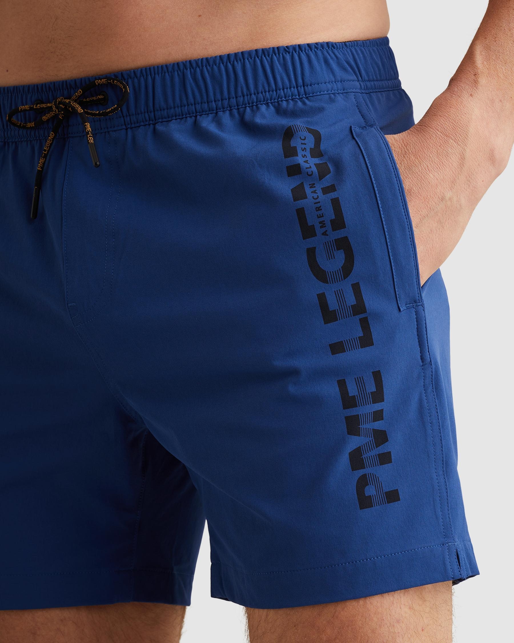 PME LEGEND Badeshorts »AIRFRAME SWIMSHORTS BIG LOGO PRINT« Seitliche Eingrifftaschen, Gesäßtasche