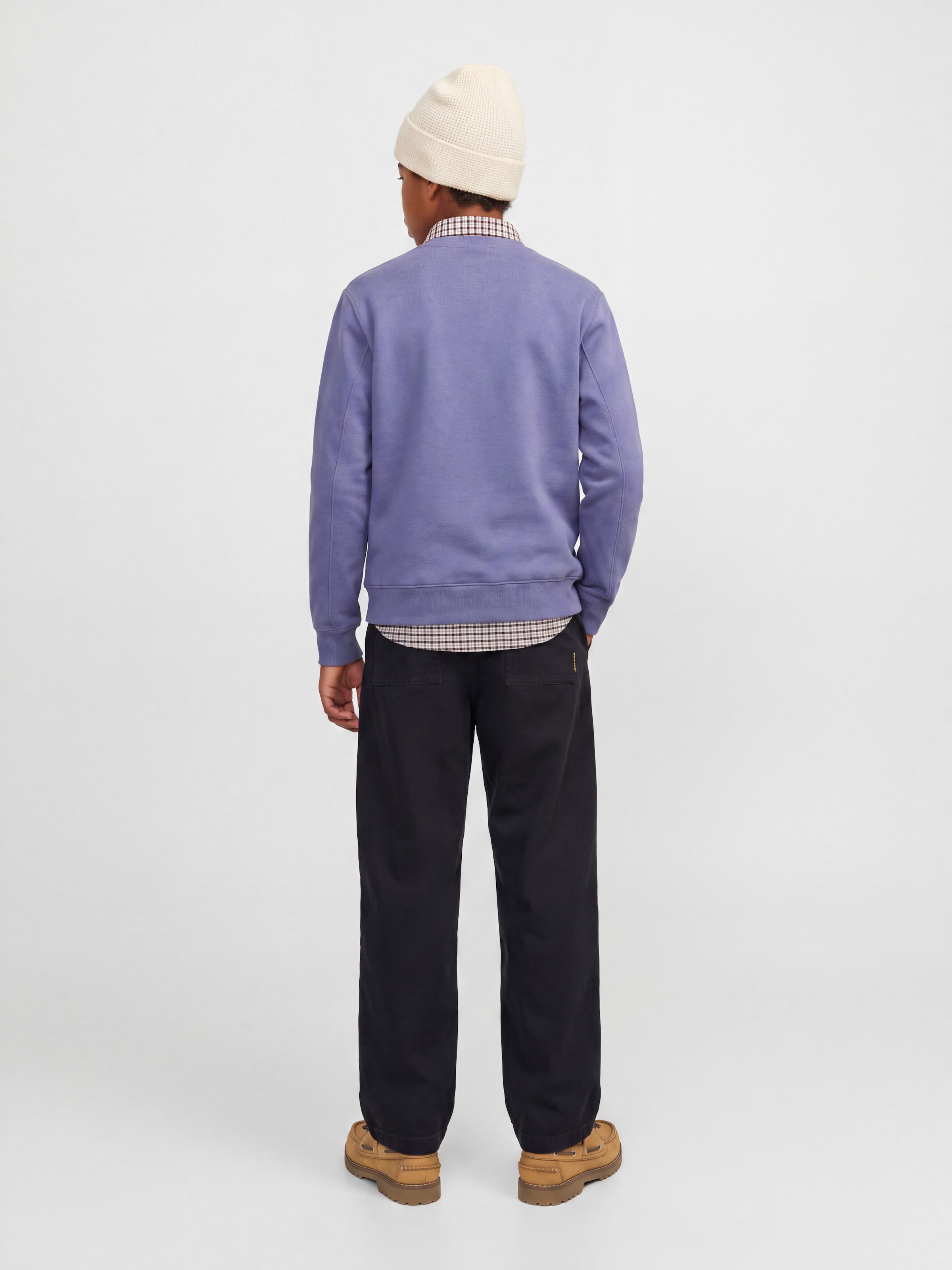 Jack & Jones Junior Schlupfhose »JPSTEVAN ELVARO JOGGER SN JNR«  Baumwolle, mit hoher Taille