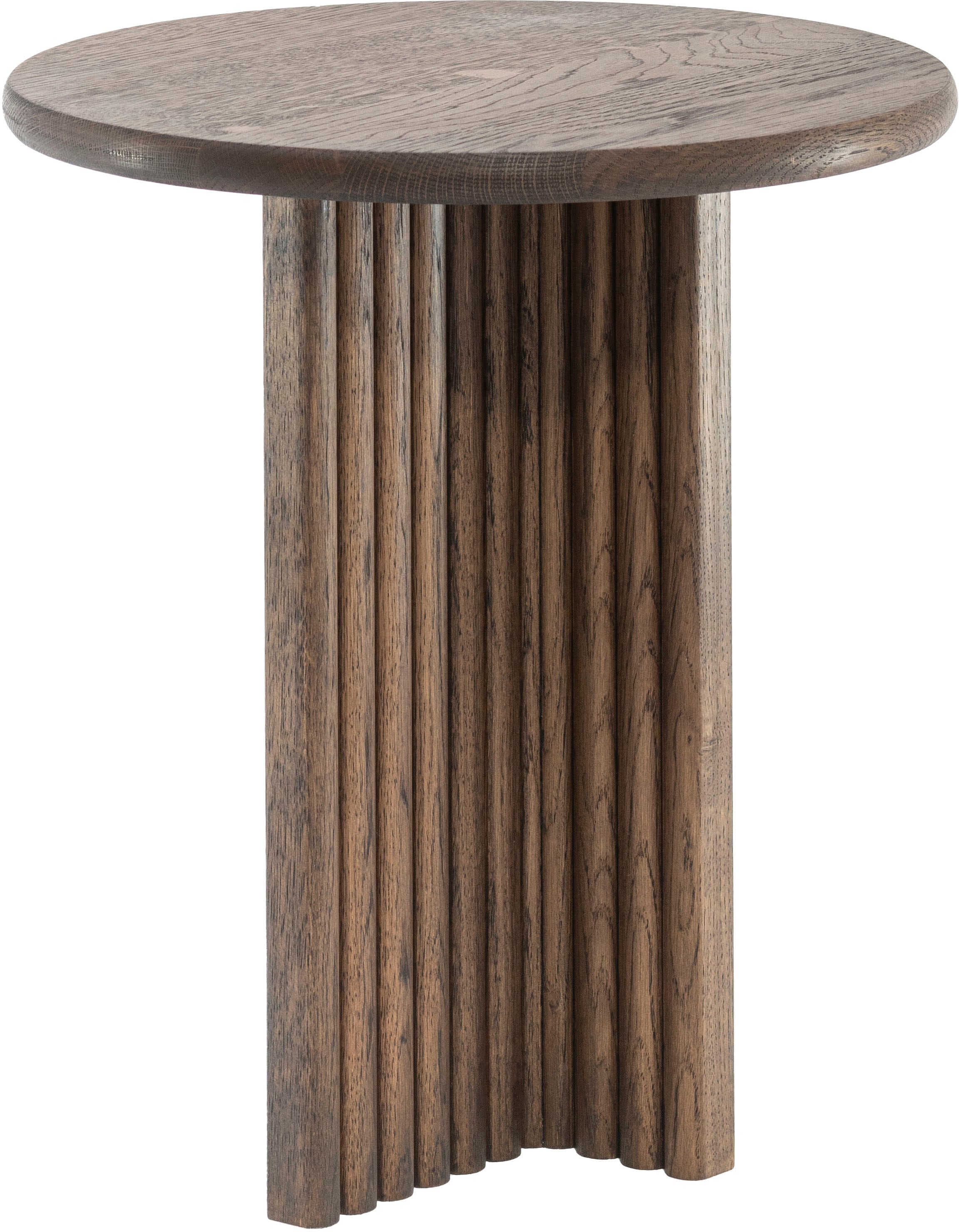 whiteoak Beistelltisch »Grooveland«, aus massivem, geölt und geschliffenem Eichenholz, Breite ca. 40 cm