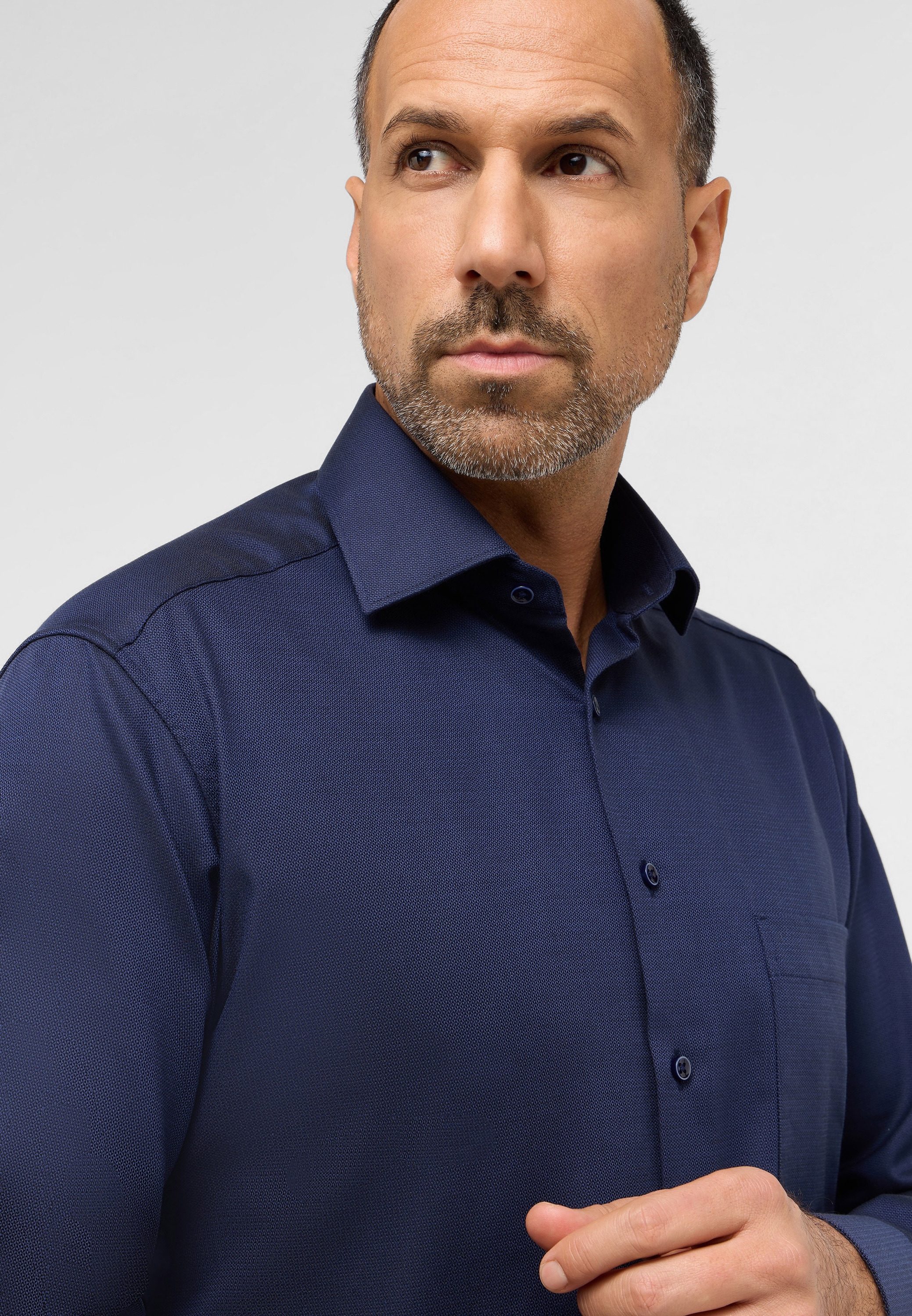 Eterna Langarmhemd »COMFORT FIT« NON IRON (bügelfrei)