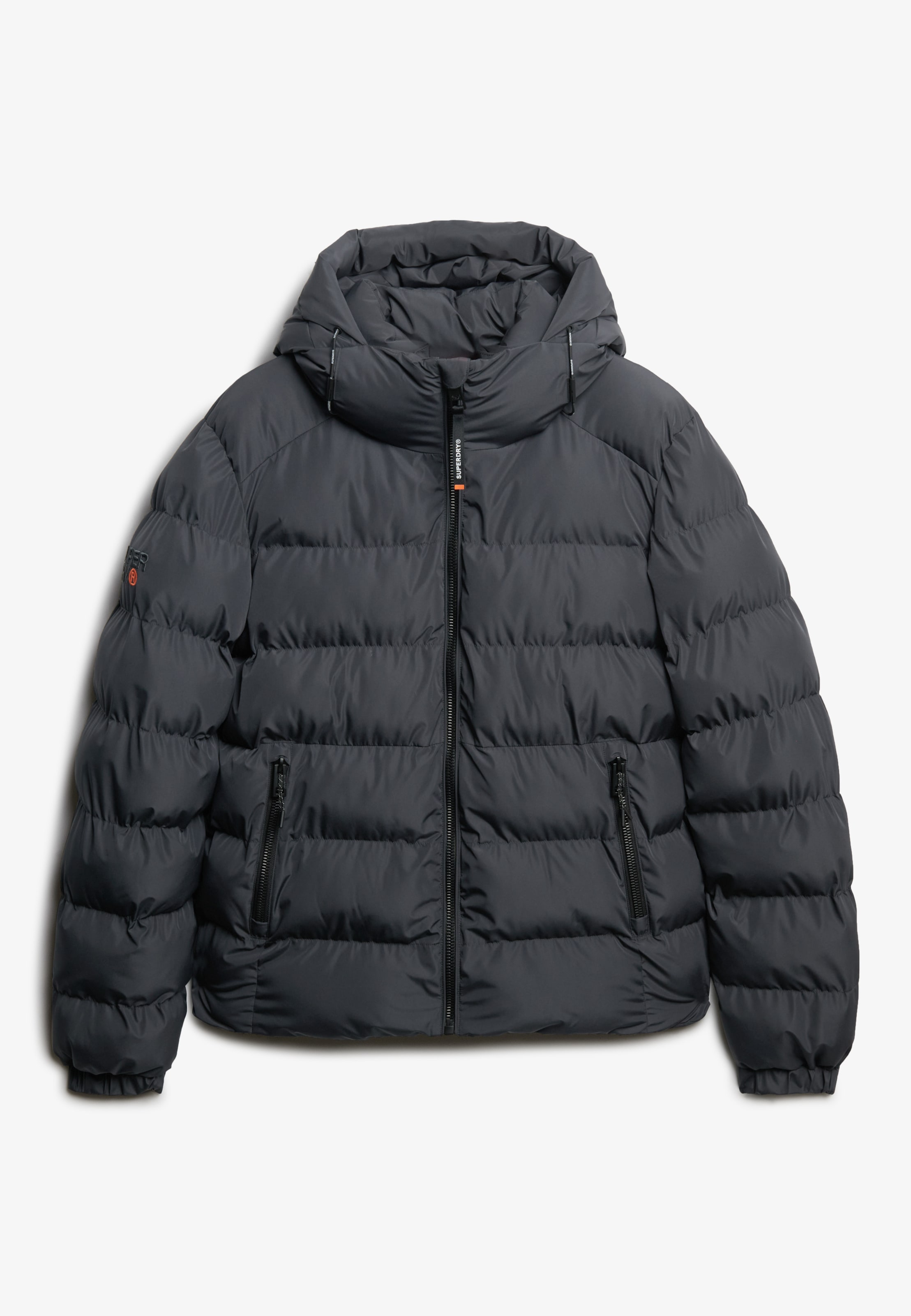 Superdry Steppjacke »HOODED SPORTS PUFFER JACKET« mit Kapuze Kunstfaser, relaxed fit
