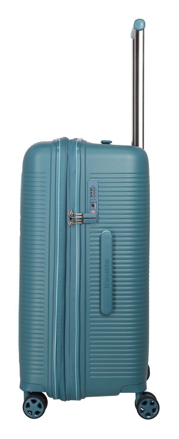 travelite Trolleyset »ROOMER Trunk 2-teilig« Volumenerweiterung – ideal für Hand- und Aufgabegepäck