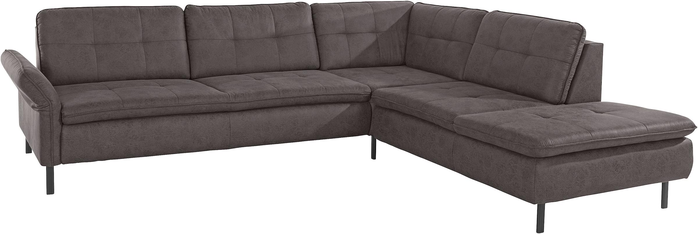 INOSIGN Ecksofa »Birkholm L-Form«, Armlehnverstellung, auch in Easy Clean Bezug - mit Wasser zu reinigen