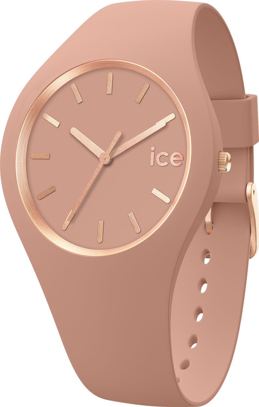 ice-watch Quarzuhr »ICE glam brushed - Clay - Small - 3H, 19525«