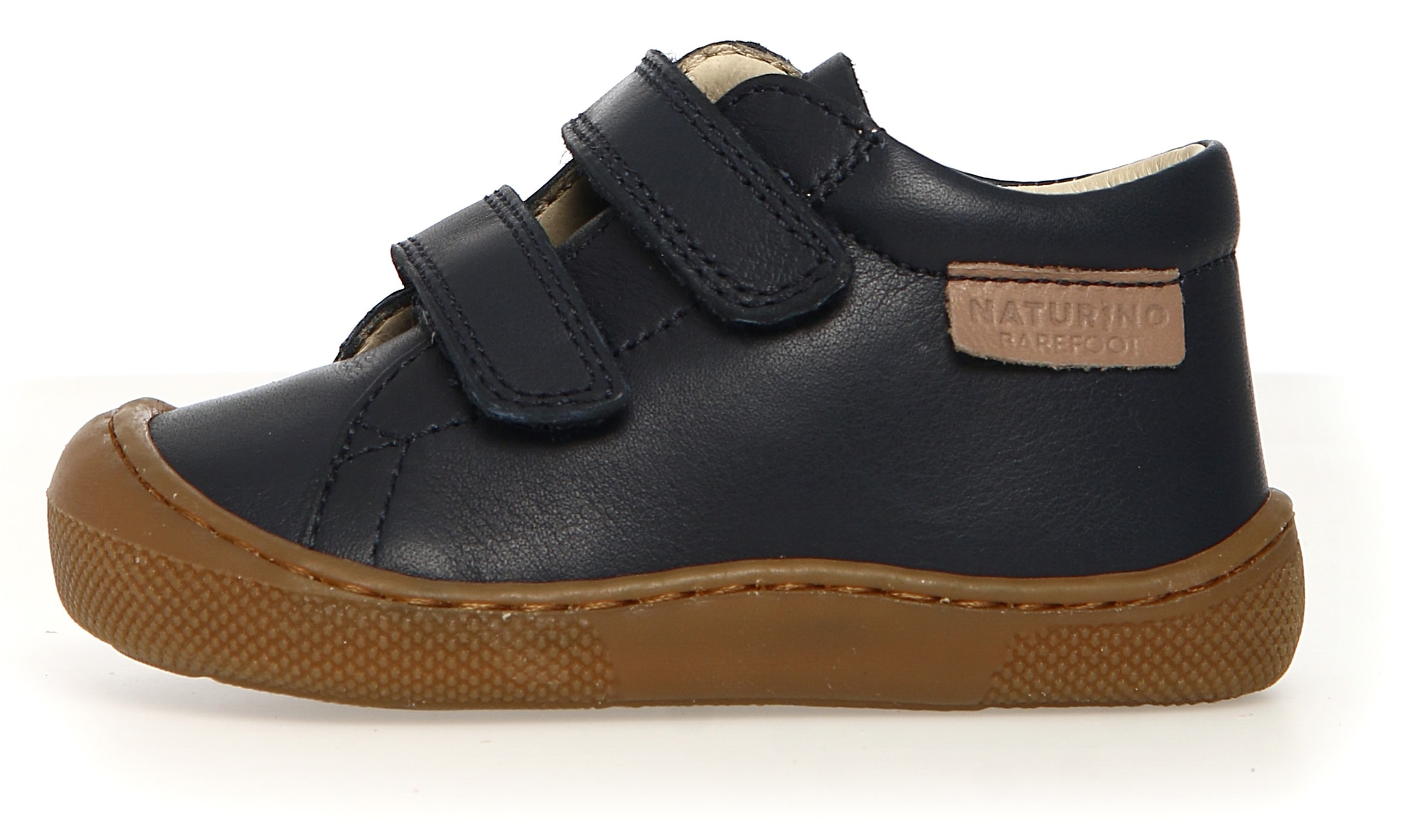 Naturino Barfußschuh »BAREFOOT AMUR VL«, Klettschuh mit Lederinnenausstattung, Größenschablone zum Download