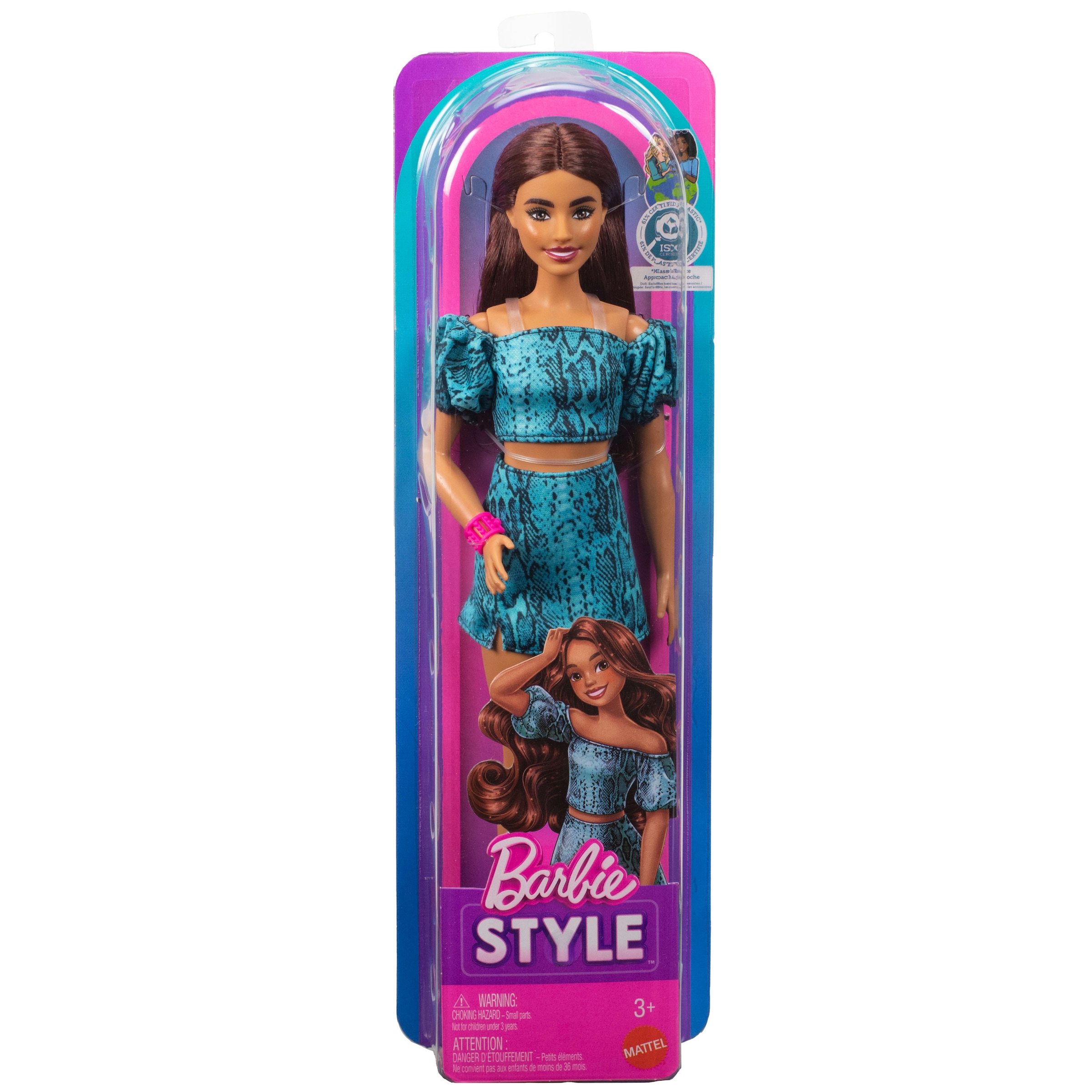 Barbie Anziehpuppe »Barbie Fashionista - Teal Animal Print«