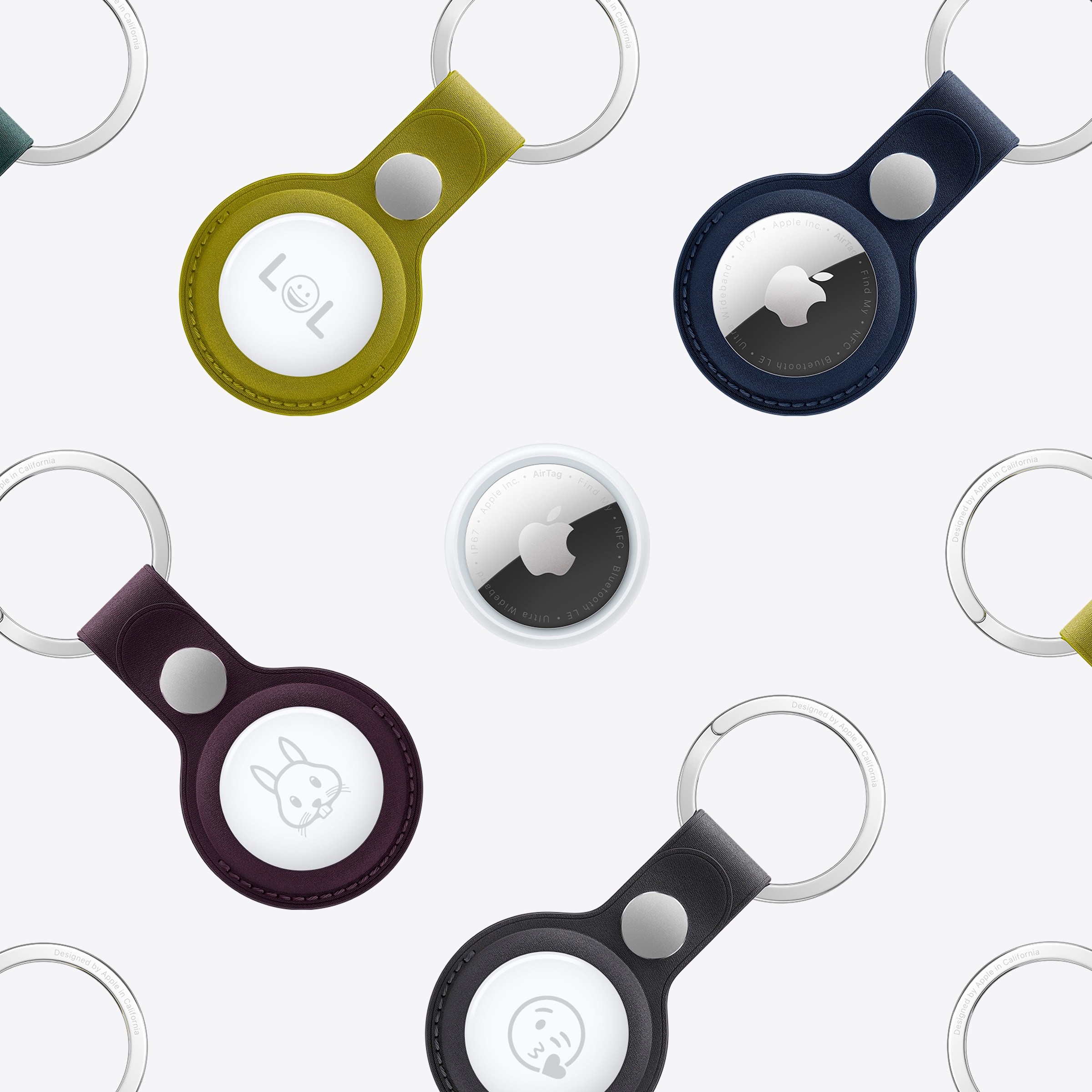 Apple GPS-Ortungsgerät »AirTag 4 Pack«, (Set, 4 St.)