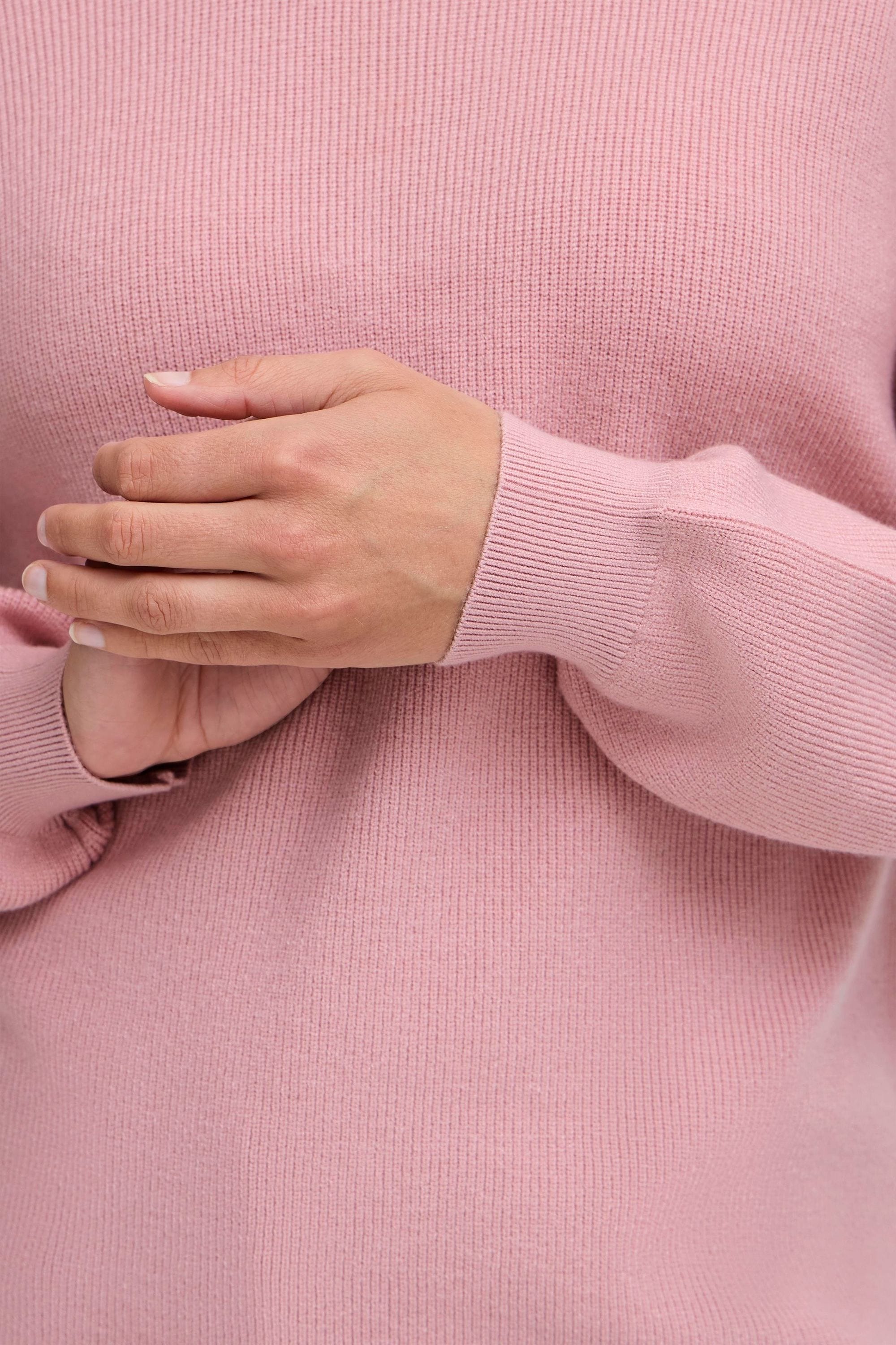 OXMO Strickfleece-Pullover »Strickpullover OXIFANSY«