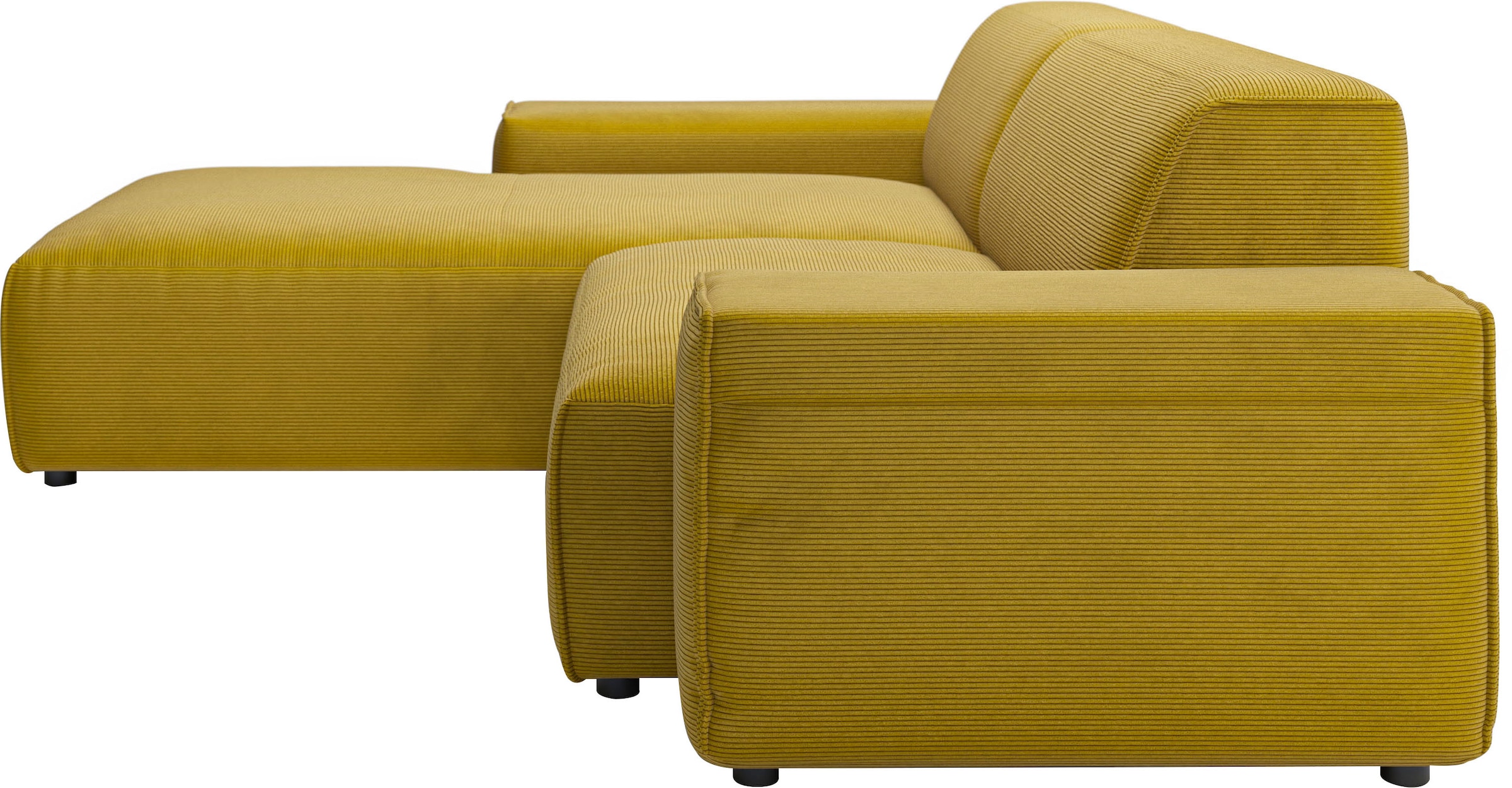 andas Ecksofa »Glimminge L-Form  auch in Breitcord, Feincord + Easy care-Bezug,« Breite 234,  Zierkissen