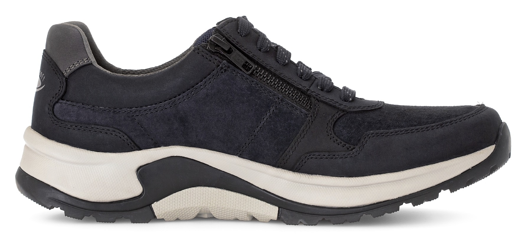 Gabor Rollingsoft Keilsneaker, Komfortschuh, Schnürschuh, Halbschuh in Weite G 1/2 (= weit)