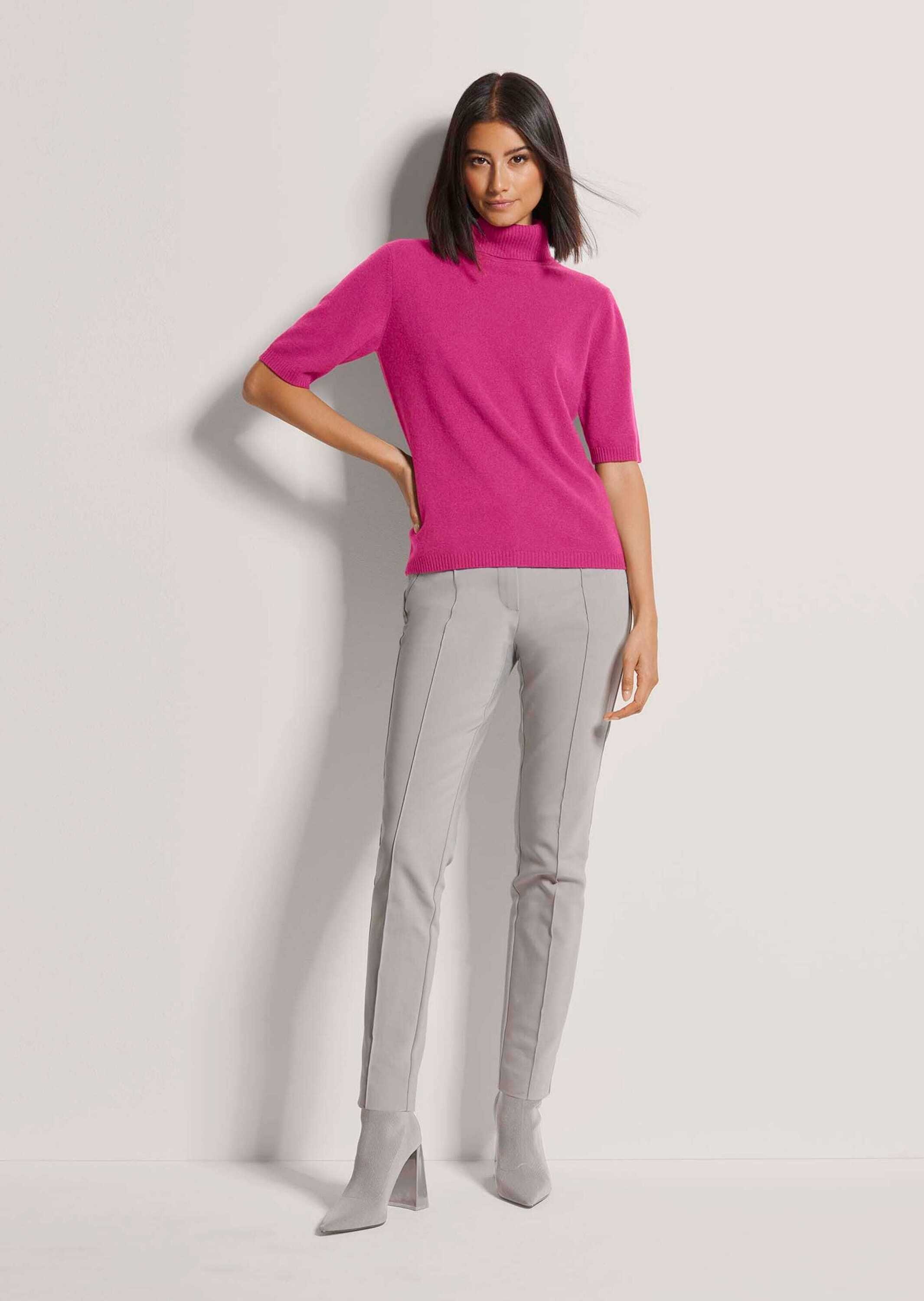 MADELEINE Longpullover »Pullover Kaschmirpullover mit Rollkragen«