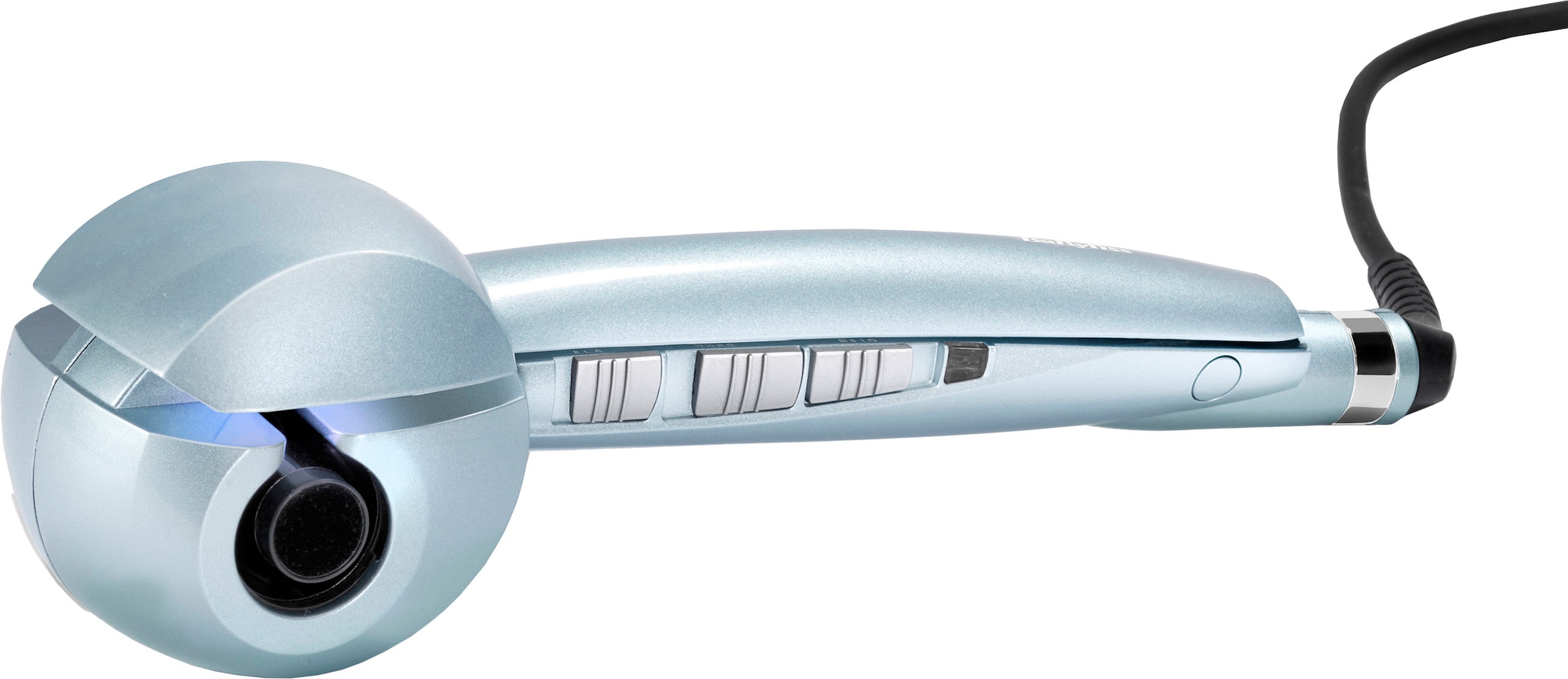Babyliss Lockenstyler »Hydro Fusion Curl Secret« Keramik-Beschichtung Ionen-Technologie in blau