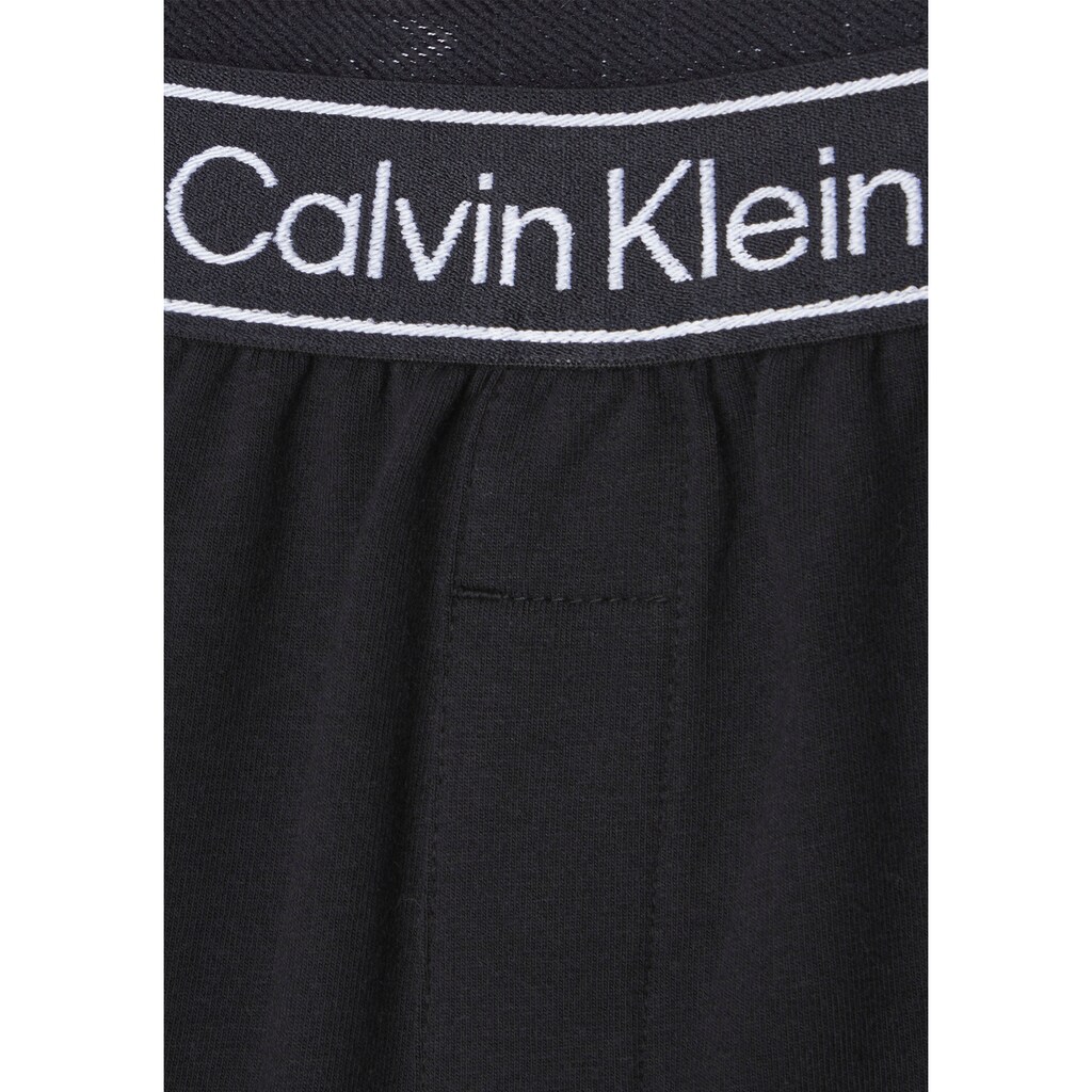 Calvin Klein Homewearhose, mit Logostickerei am Gummibund