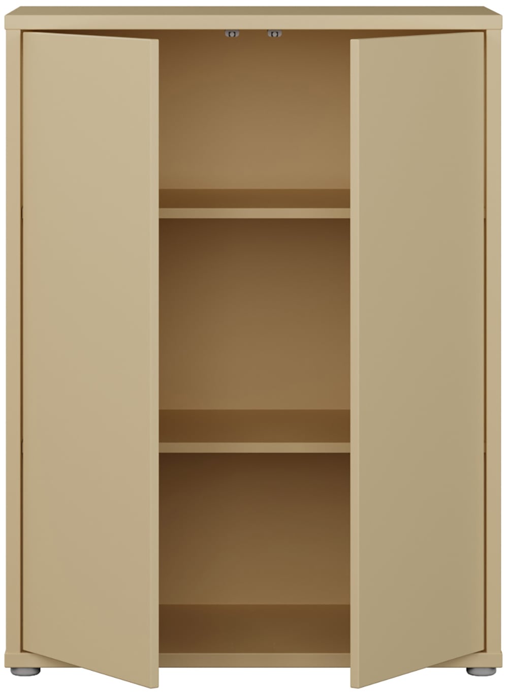 FORTE Kommode »Alice Springs. Kommode, 2 Türen, B/H/T 74,5/99,1/41,5 cm« Türen grifflos, Push to open