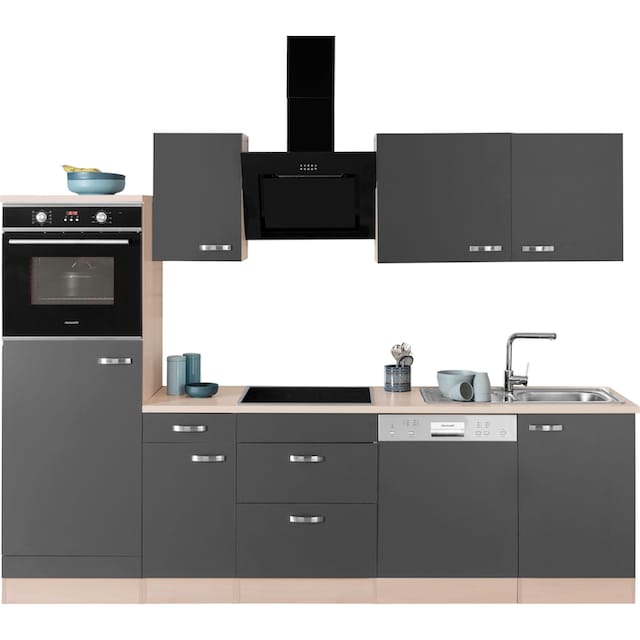 OPTIFIT Küchenzeile »Faro«, mit Hanseatic E-Geräten, Breite 270 cm kaufen  bei OTTO