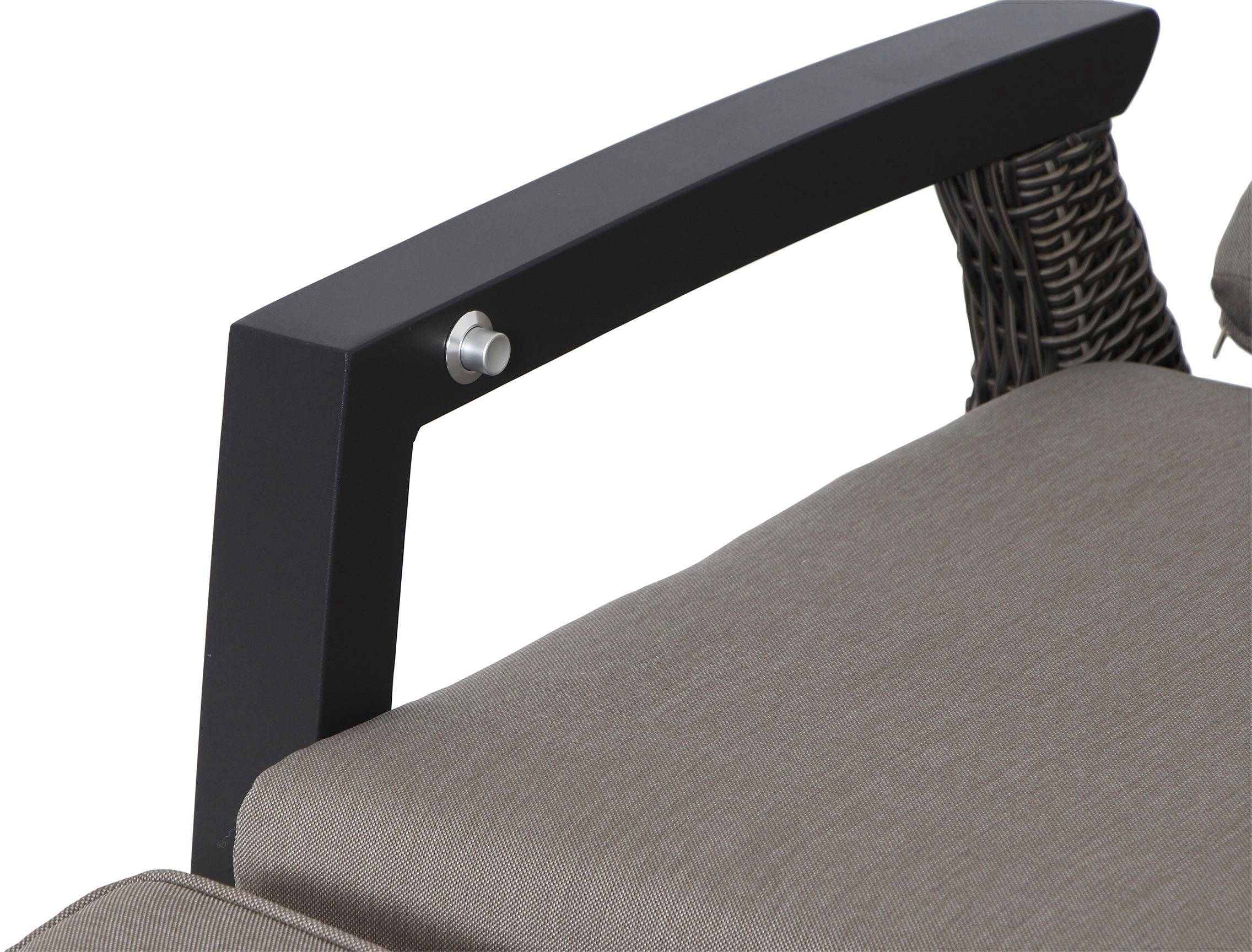 Siena Garden Gartenlounge-Set »Corido« Set, 8 Stk. tlg. bestehend aus 4 Sesseln und 4 Auflagen