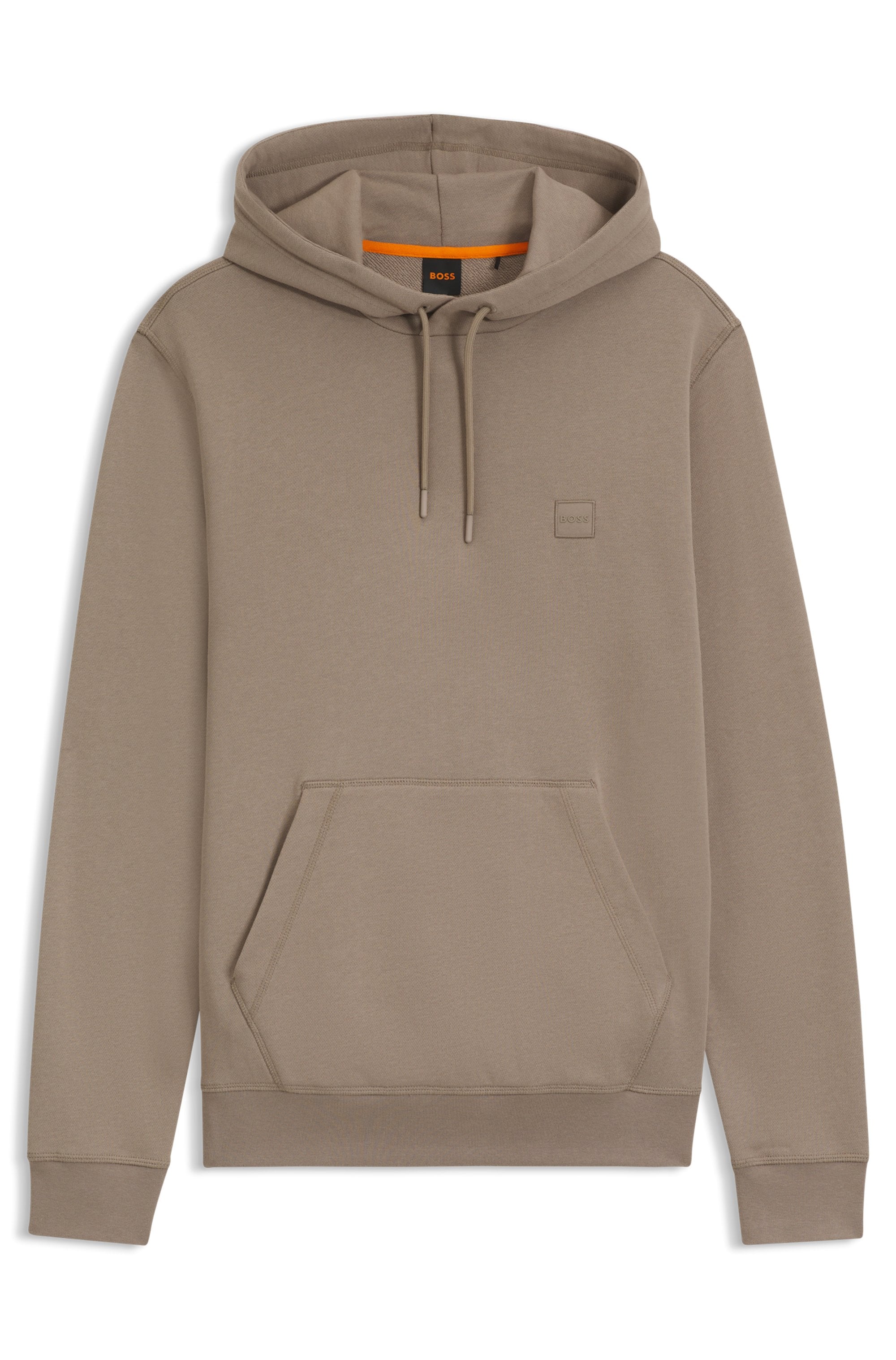 BOSS ORANGE Kapuzensweatshirt »Wetalk«, mit gesticktem BOSS Markenlabel