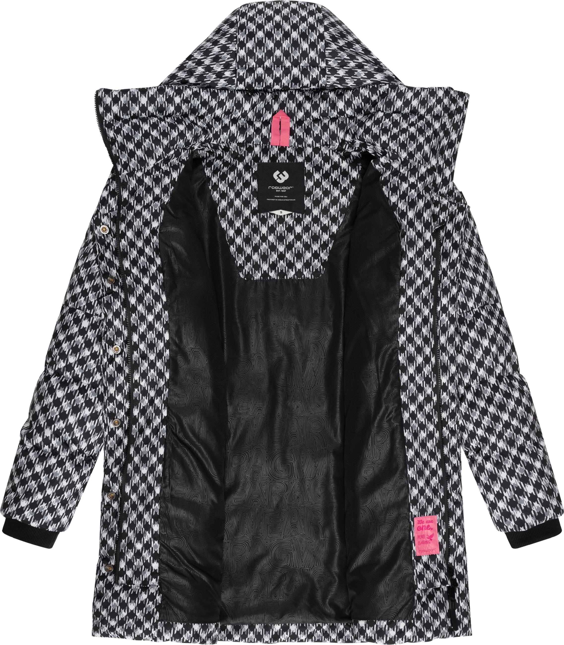 Ragwear Steppmantel »Steppmantel Niara Print«