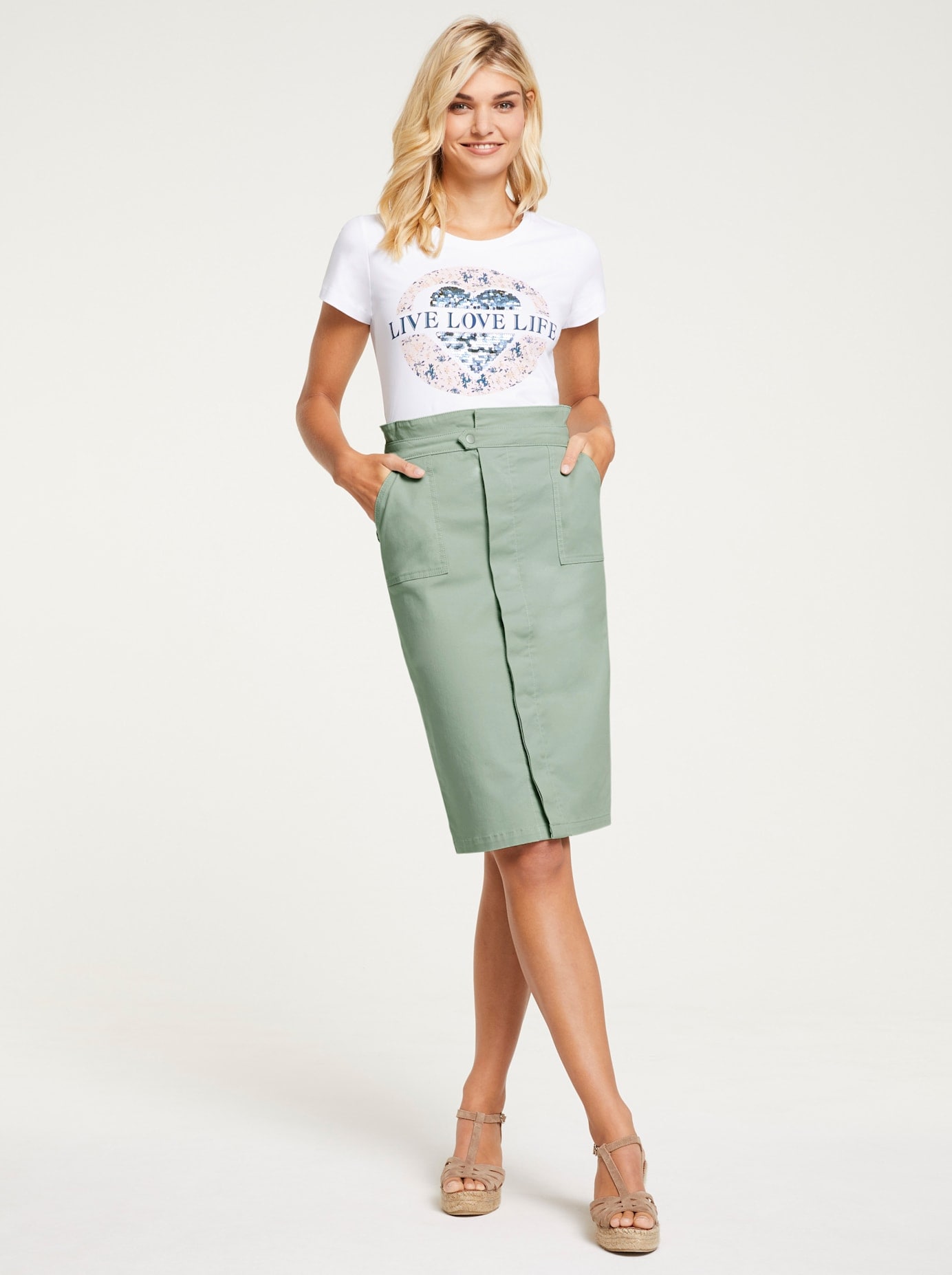 LINEA TESINI by heine T-Shirt »Shirt«, (1 tlg.) online bei OTTO | T-Shirts