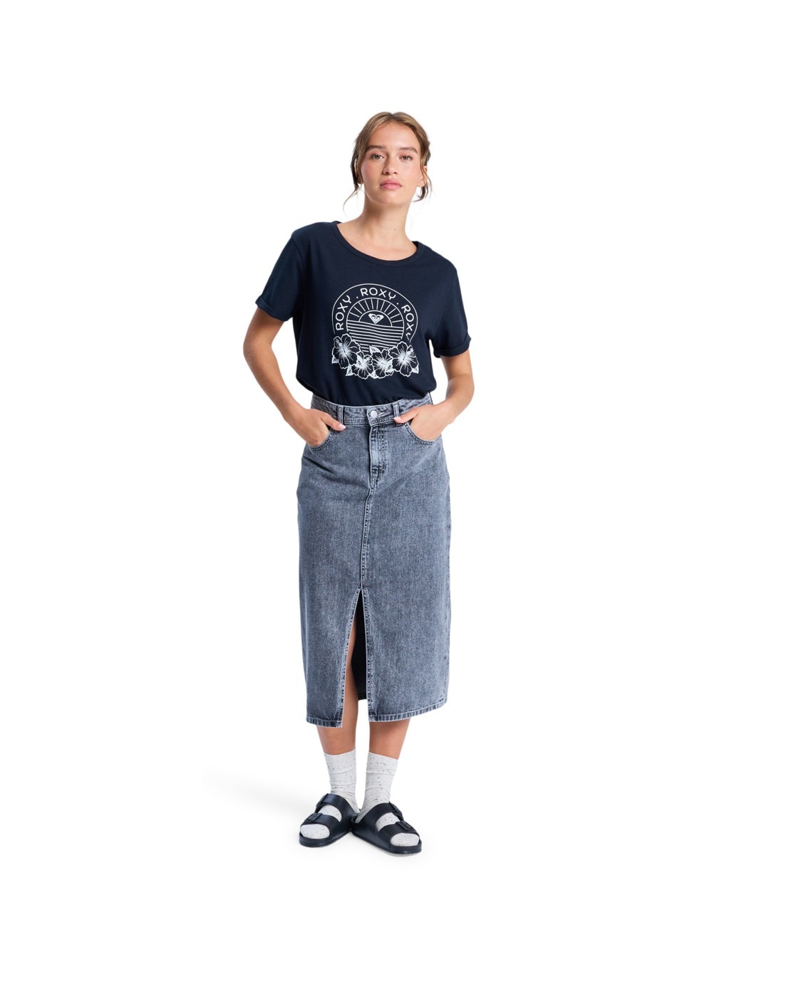 Roxy Oversize-Shirt »Oceanwave Regular Slub«