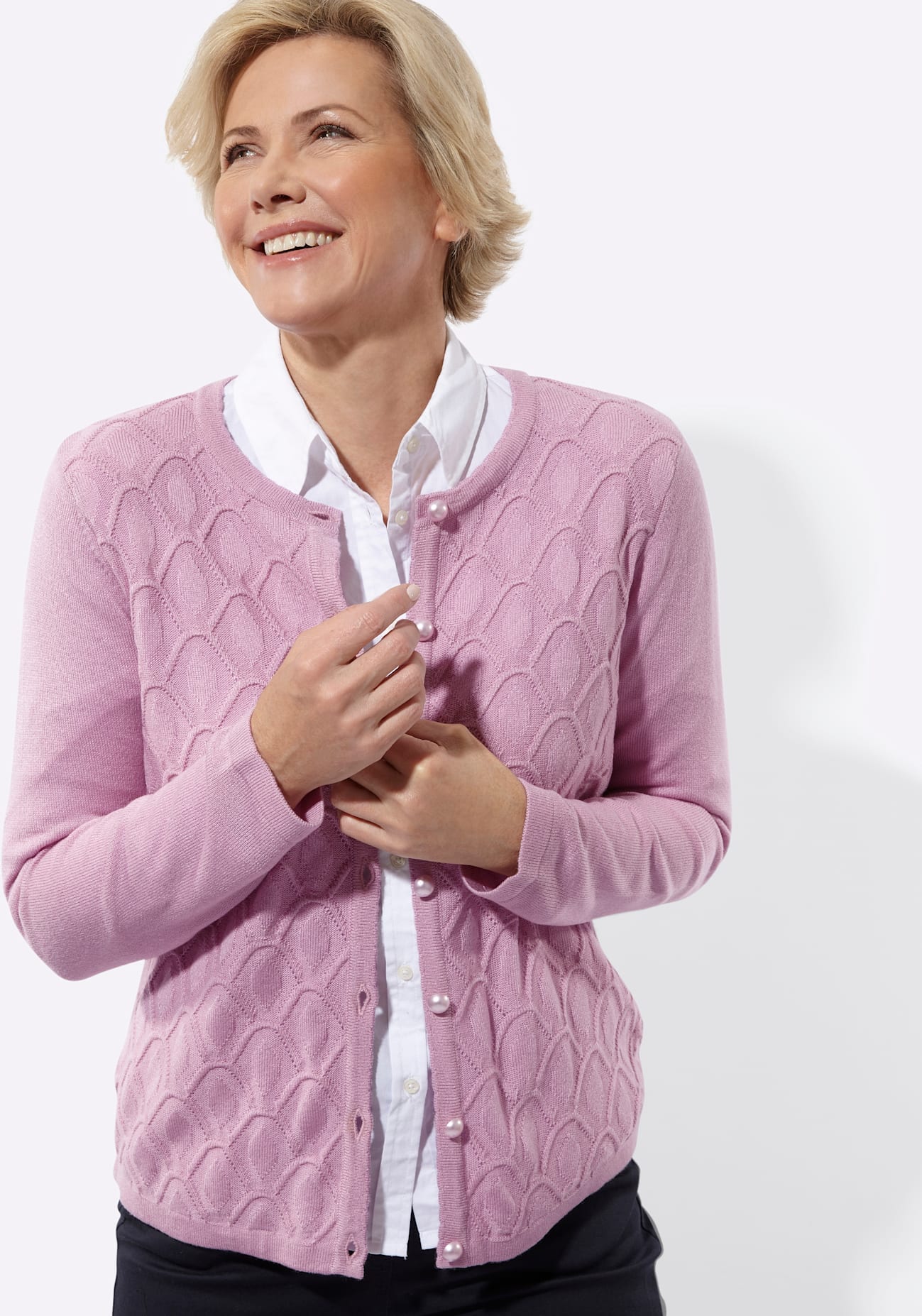 Classic Basics Strickjacke